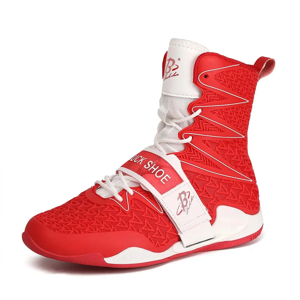 Boxing Shoes for Men High Top Gym Shoes Fighting Sports Training Footwear LS308 The Champ Gear