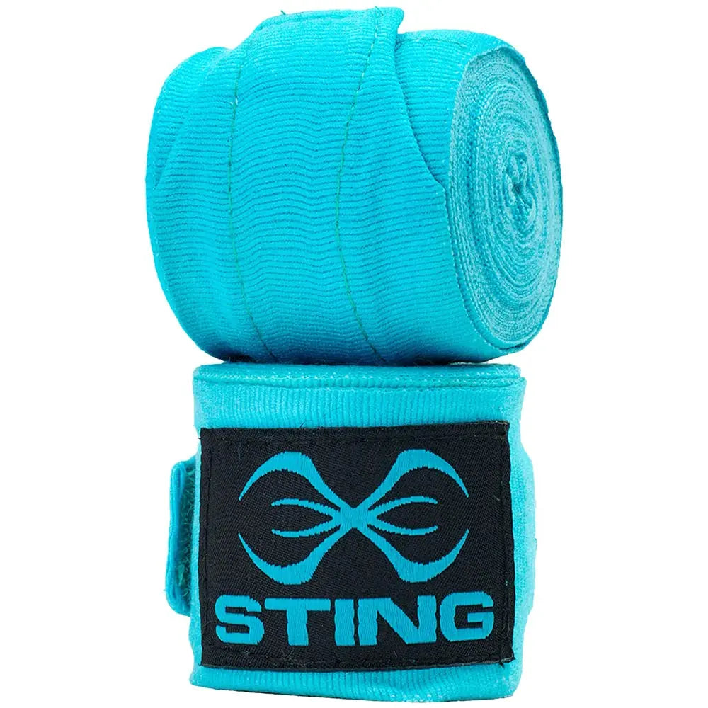 STING Elasticized Boxing Hand Wraps, Boxing Equipment for Professional Competition and Training The Champ Gear