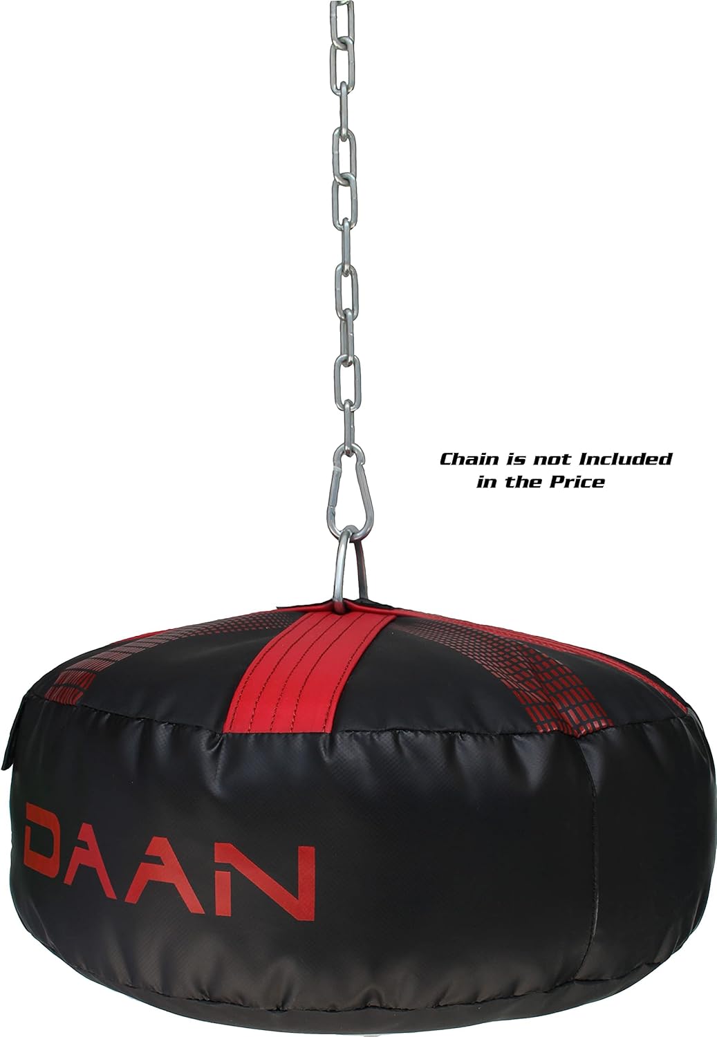 Double End Floor Anchor for Punching Bag Double end Speed Ball, Maximum Swing Reduction for Boxing MMA, Non Tear Maya Hide Leather, Heavy Duty D Ring, Easy Zipper Closure, Kickboxing UNFILLED The Champ Gear