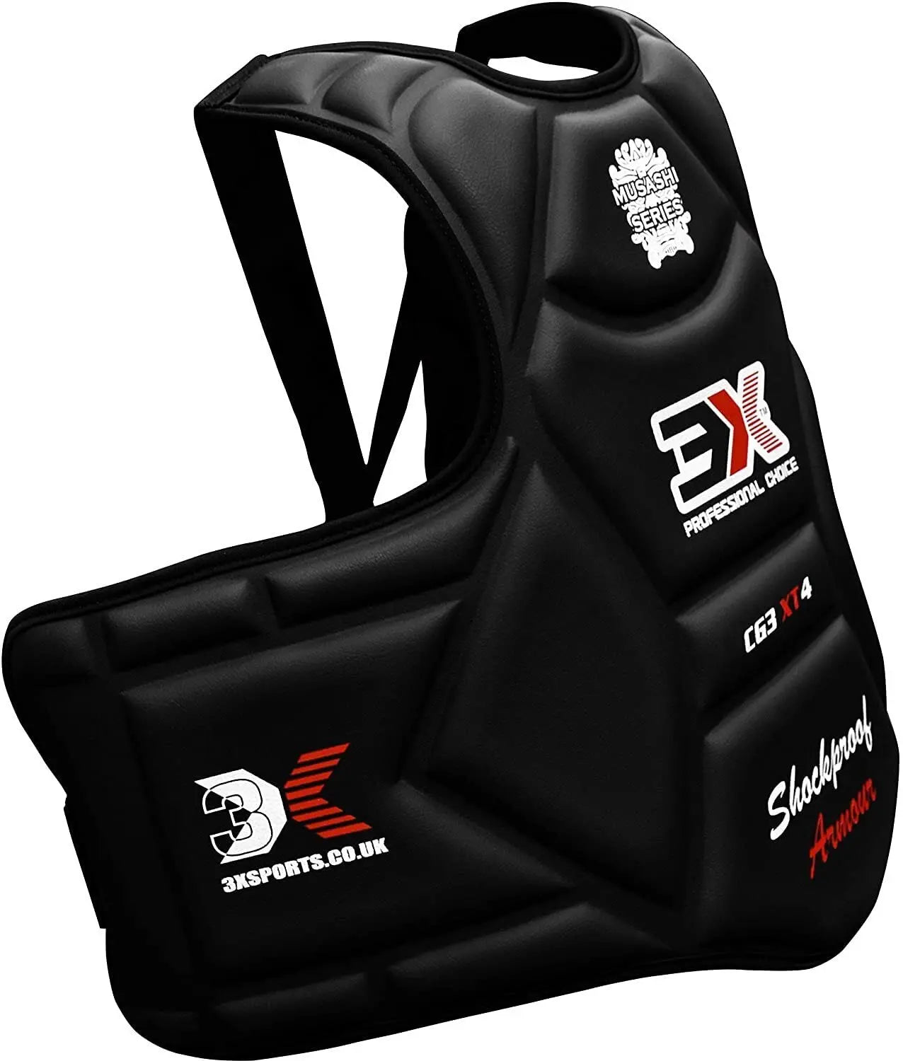 3X Sports Boxing Body Protector, Heavy Punching Chest Guard - The Champ Gear