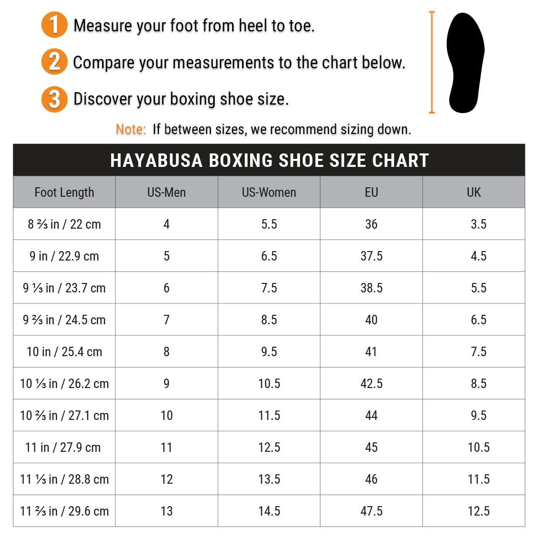 Hayabusa Pro Boxing Shoes for Men & Women The Champ Gear