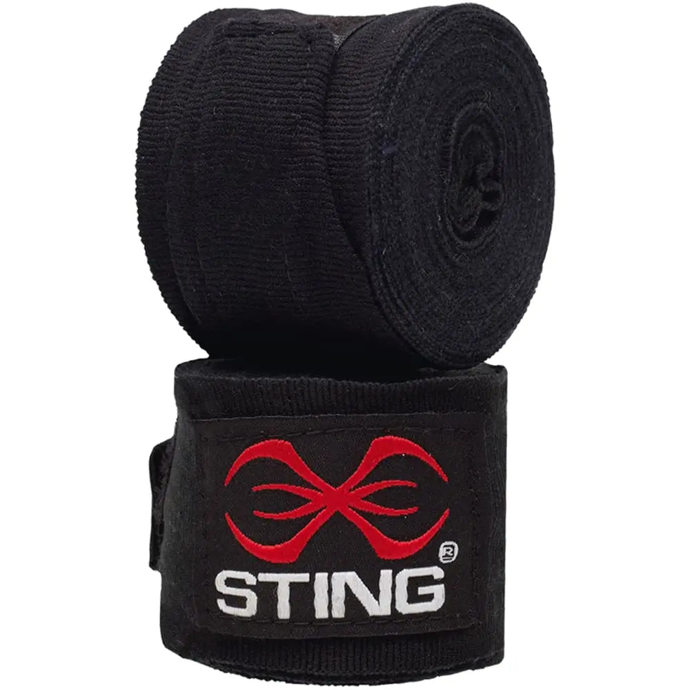 STING Elasticized Boxing Hand Wraps, Boxing Equipment for Professional Competition and Training The Champ Gear