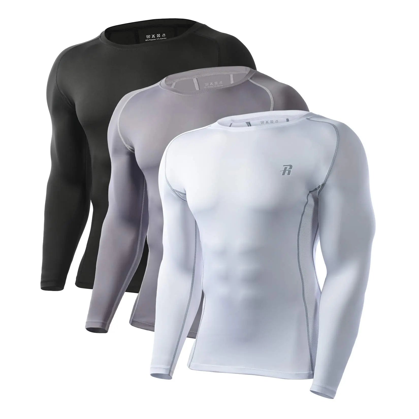 Runhit Long Sleeve Compression Shirts The Champ Gear