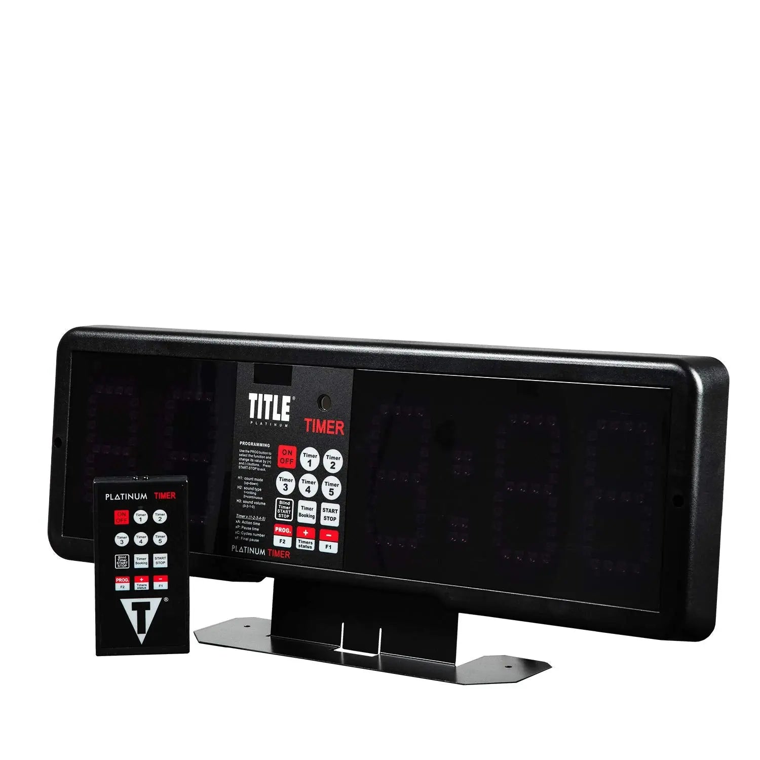 TITLE Platinum Professional Fight & Gym Timer The Champ Gear