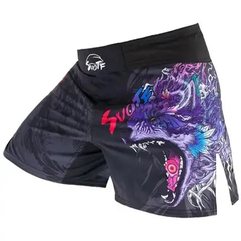 MMA Jujitsu Fight Fierce Fighting Men'S Boxing Pants Kickboxing MMA Shorts Short Tiger Muay Thai Boxing Shorts Sanda Cheap Mma