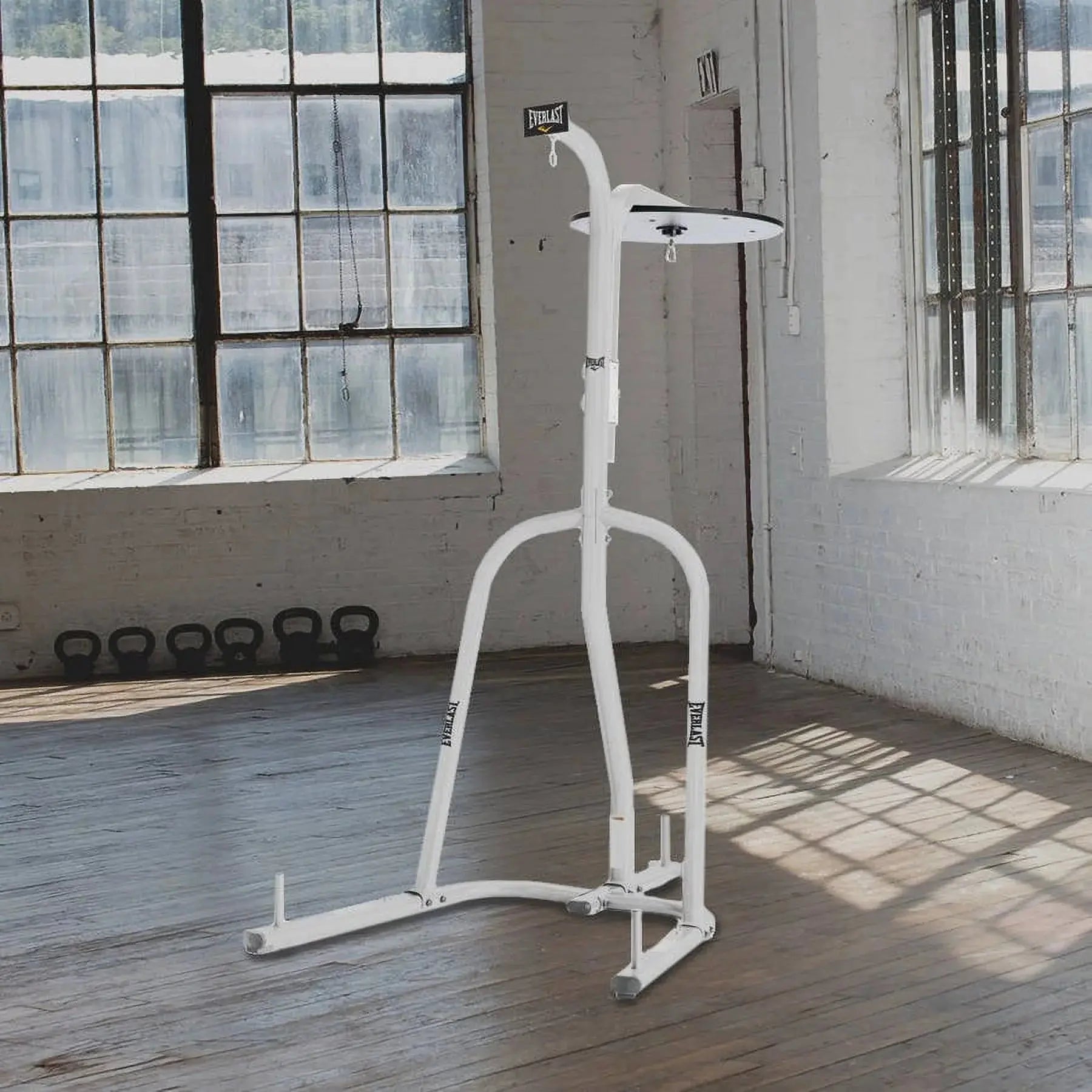 Dual-Station Heavy Bag Stand