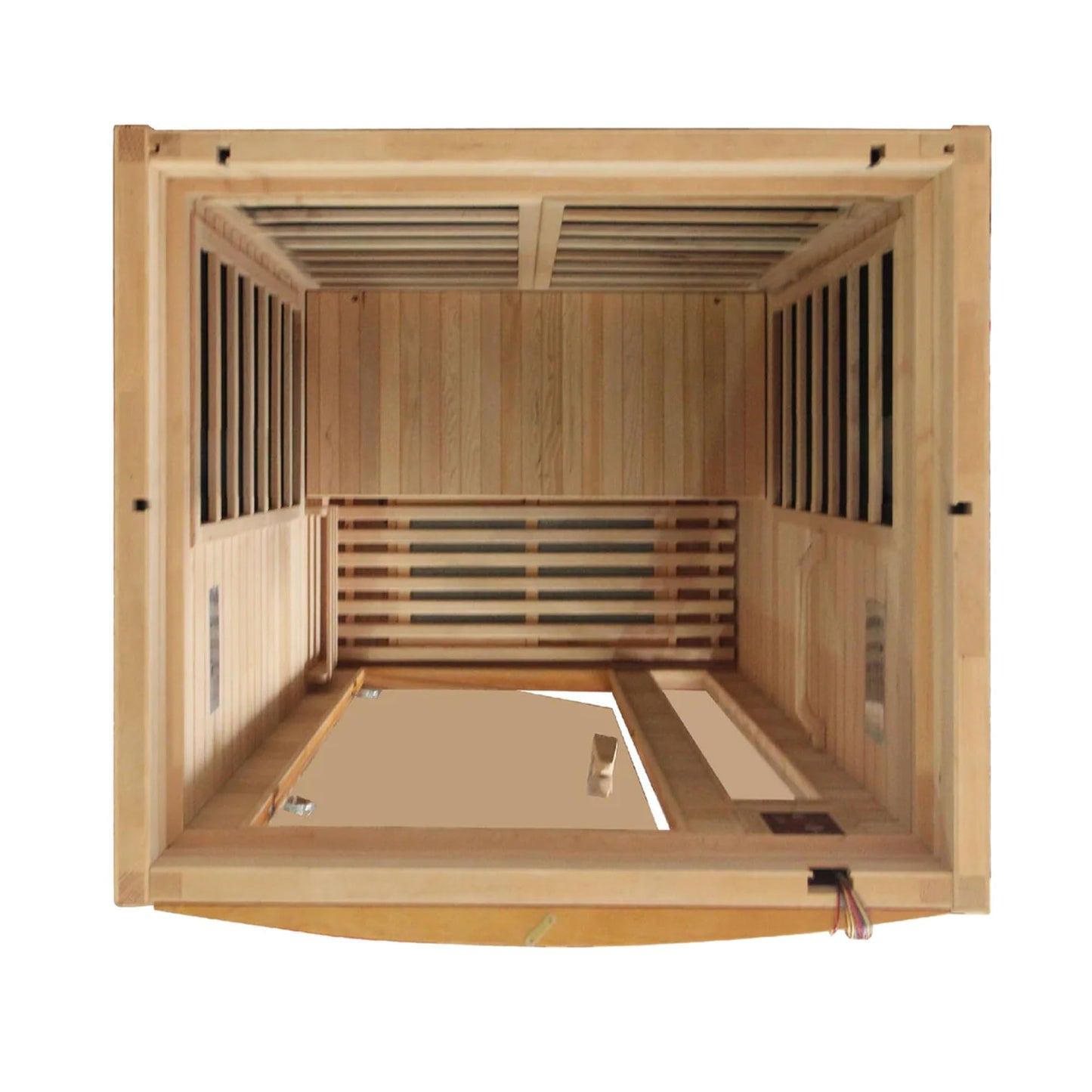 DYNAMIC SAUNAS AMZ-DYN-6106-01 Barcelona 1-2 Person Far Infrared Sauna - Curbside Shipping The Champ Gear