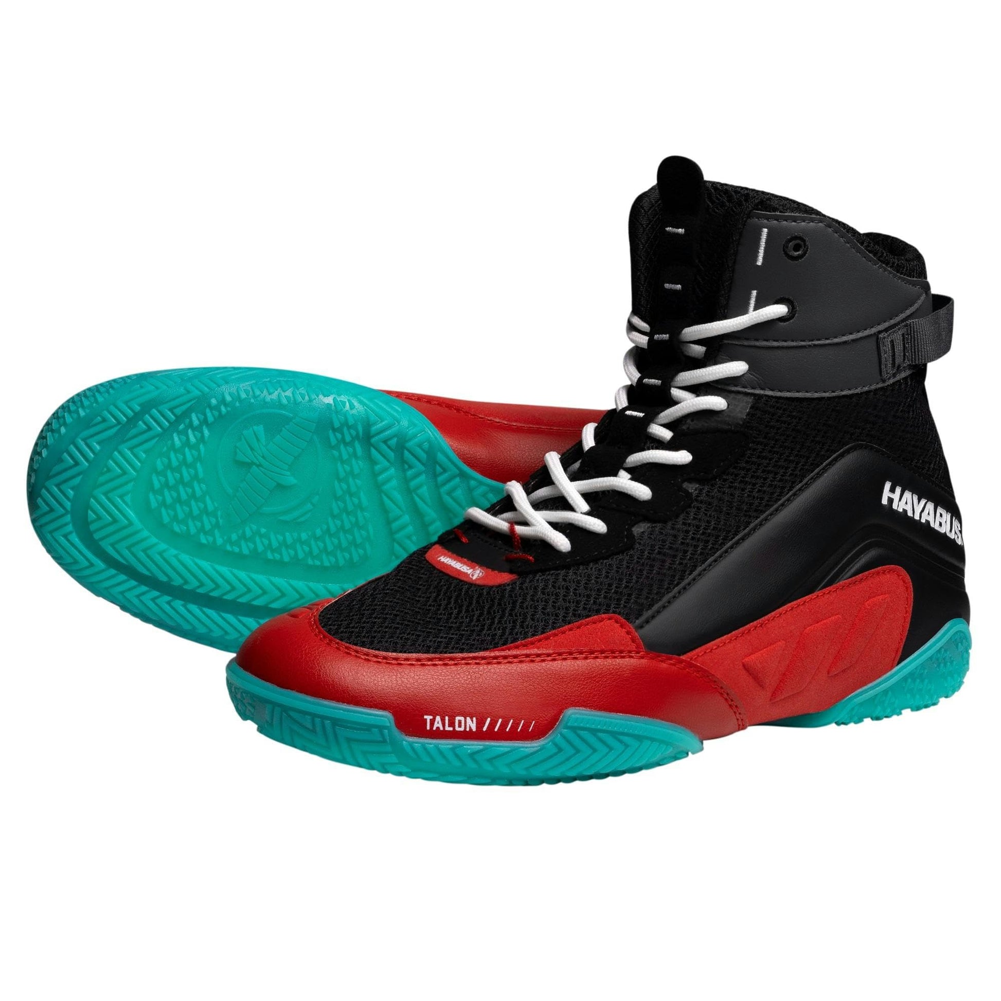 Hayabusa Talon Boxing Shoes for Men and Women Lace Up Lightweight Mid High Top The Champ Gear