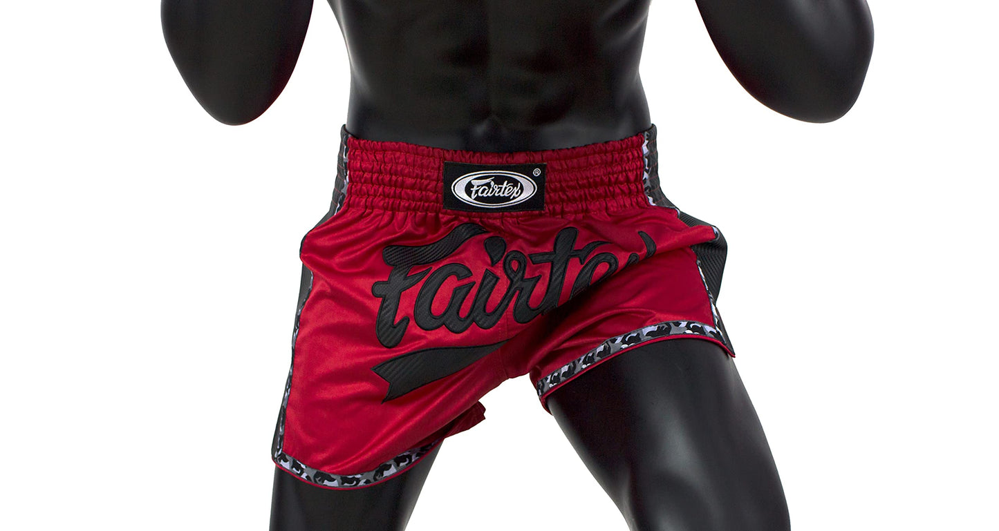 Fairtex Slim Cut Muay Thai Boxing Shorts The Champ Gear