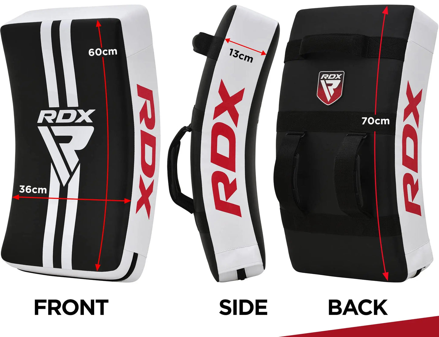 RDX Kick Shield  | 60CM Large Heavy Curved - The Champ Gear