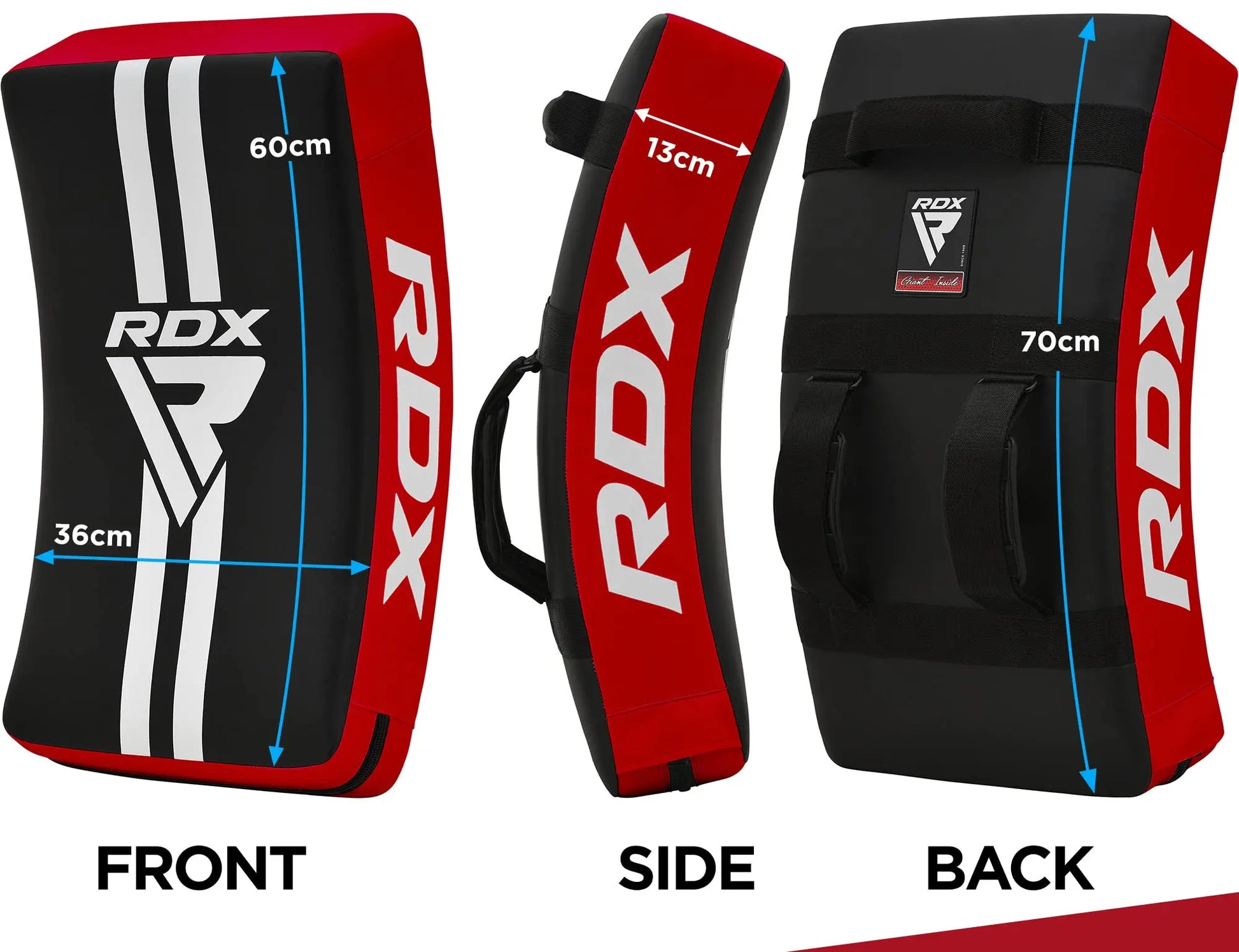 RDX Kick Shield  | 60CM Large Heavy Curved - The Champ Gear