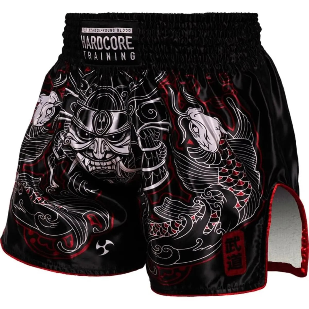 Hardcore Training Muay Thai Shorts Japanese Cortoon Design Kick Boxing MMA Combat Sport Sparring Trunks Cage Fight The Champ Gear