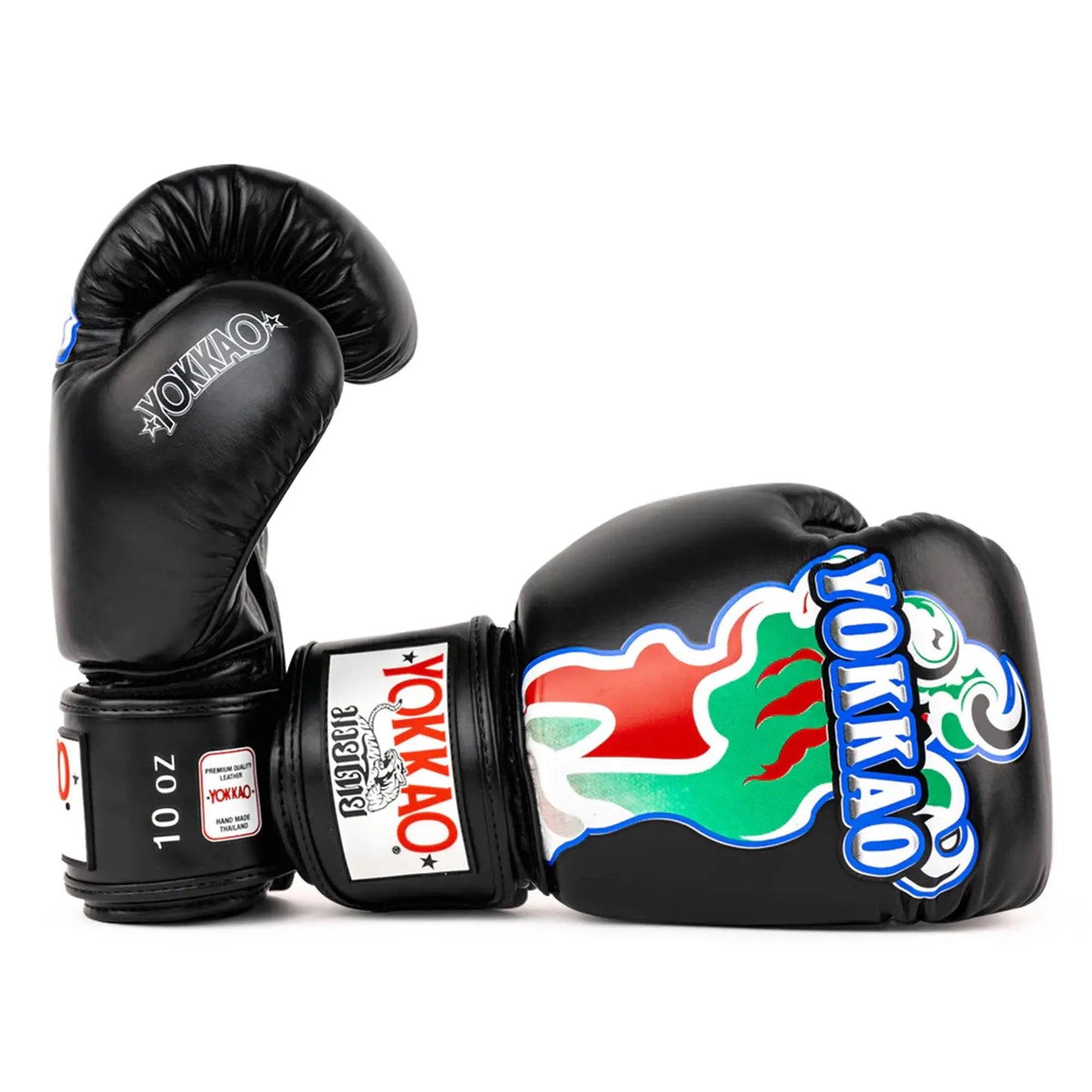 YOKKAO Design Breathable Muay Thai Boxing Glove | Premium Leather Training and Sparring Gloves for Men and Women | Winning Boxing Gloves | Punching Glove The Champ Gear