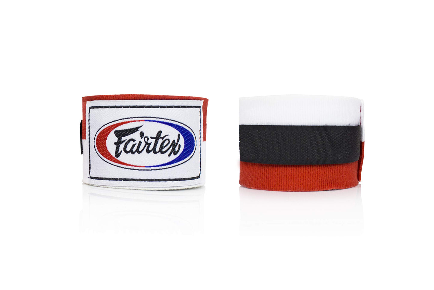 Fairtex HW2 Elastic Cotton Handwraps, 120' and 180" Full Length Hand Wraps-Many Colors The Champ Gear