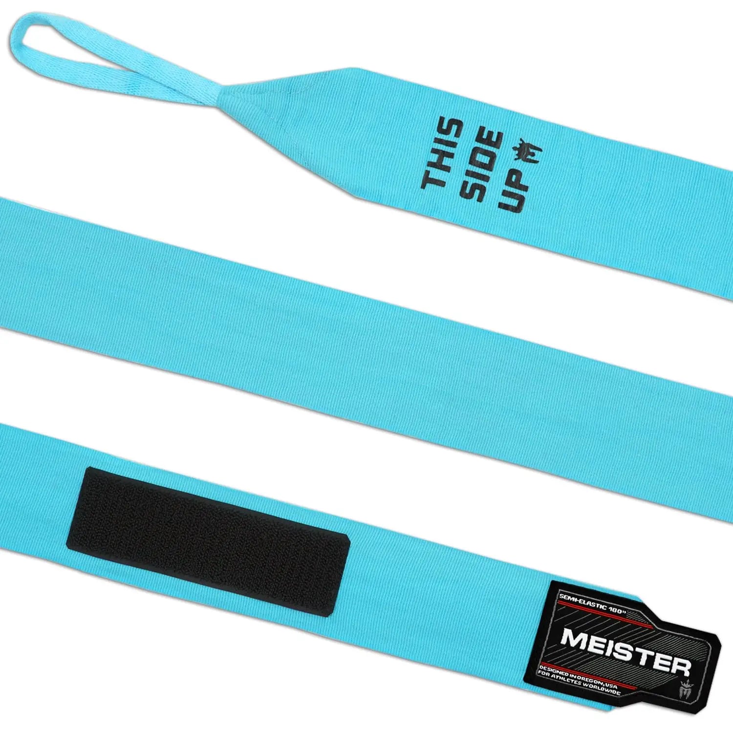 Meister Adult 180" Semi-Elastic Hand Wraps for MMA & Boxing (Pair) - The Champ Gear