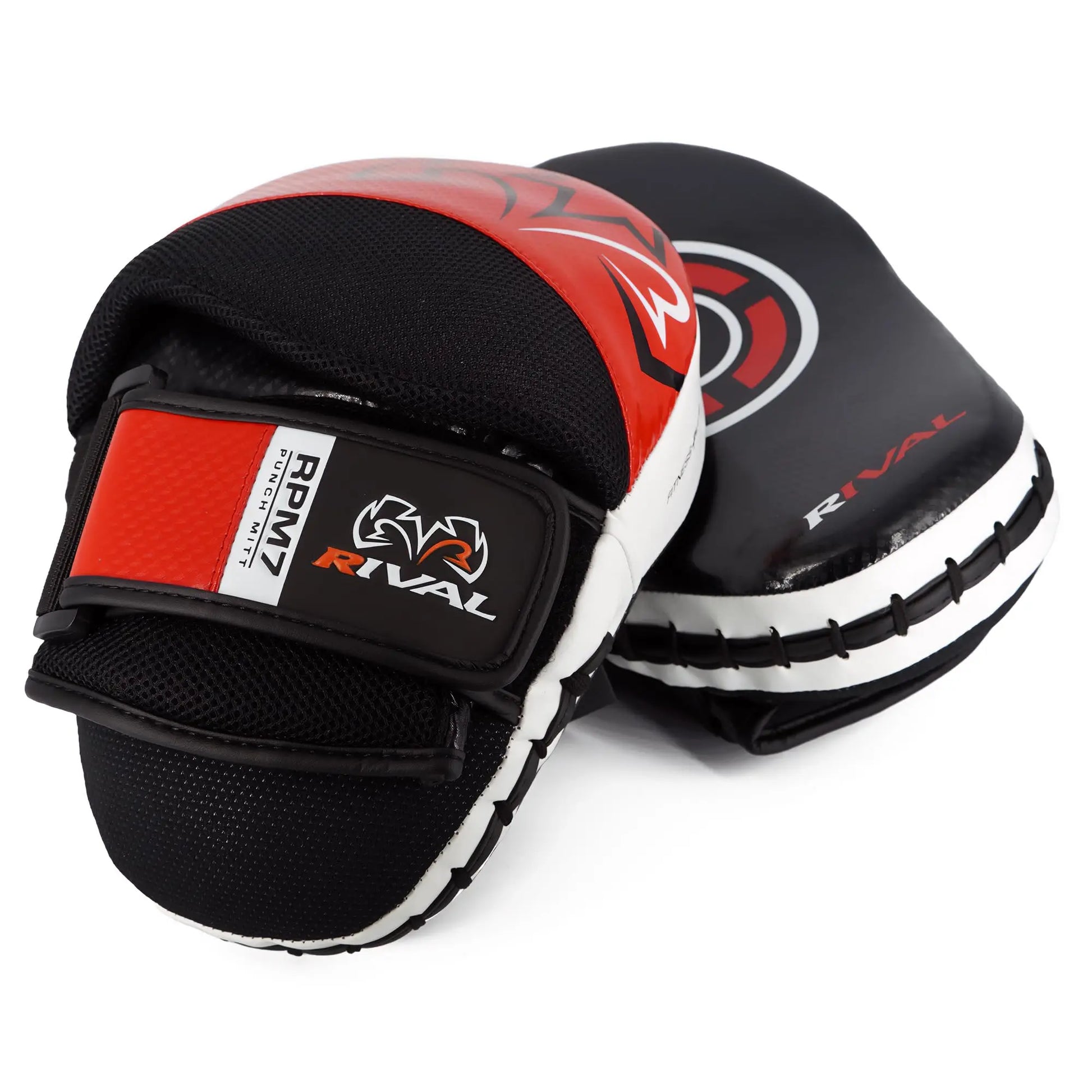 RIVAL Boxing RPM7 Fitness Plus Punch Mitts - Curved Striking Surface - The Champ Gear