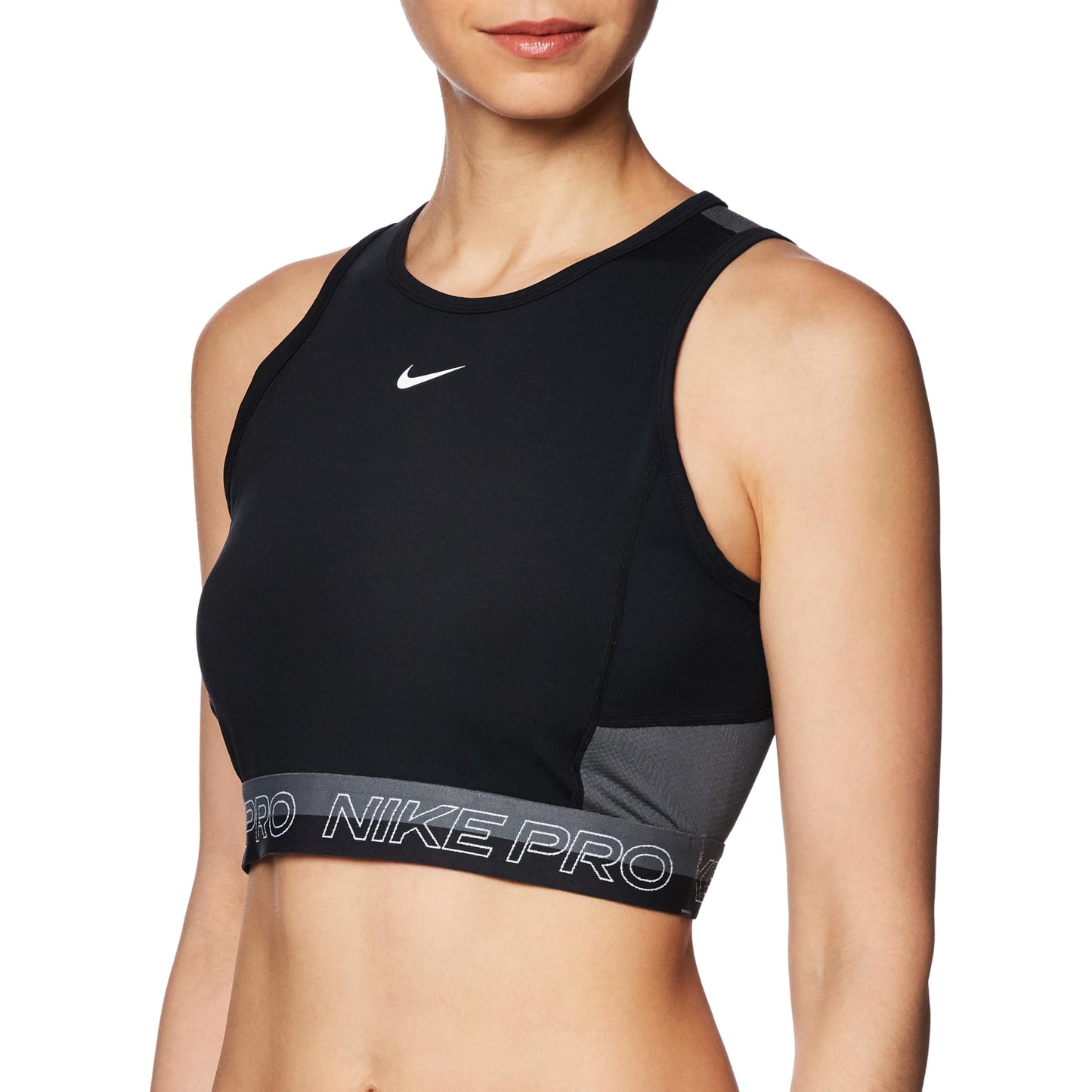 Nike Pro Dri-FIT Women's Cropped Training Tank The Champ Gear