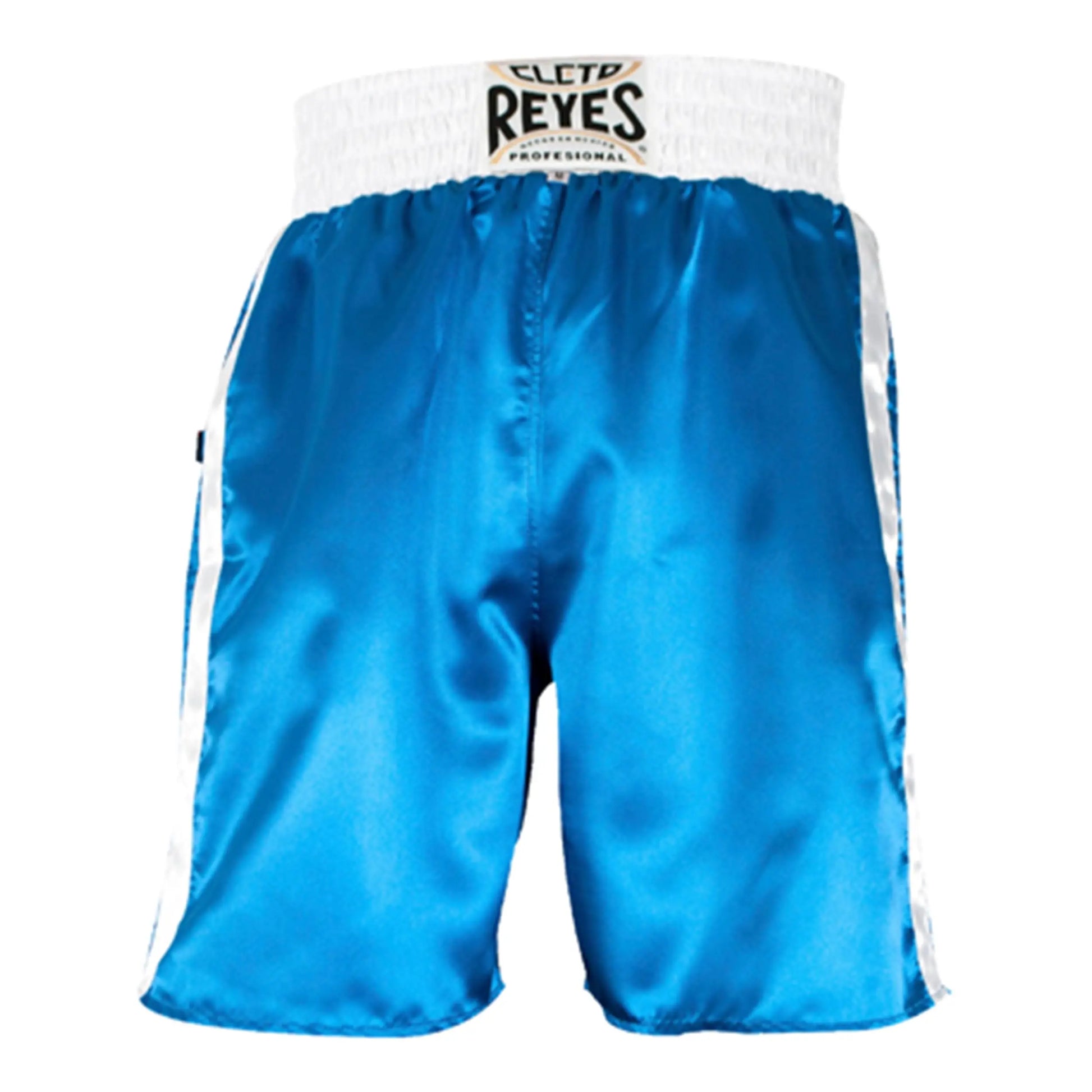 CLETO REYES Boxing Shorts Trunks for Men, Training Uniform, Professional Competition Fitness Clothes, Fight Apparel, Satin The Champ Gear