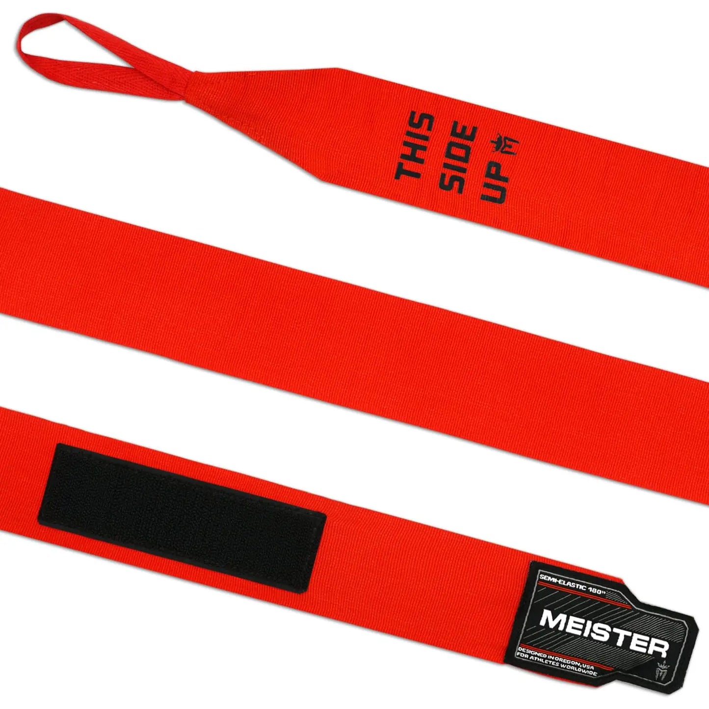 Meister Adult 180" Semi-Elastic Hand Wraps for MMA & Boxing (Pair) - The Champ Gear