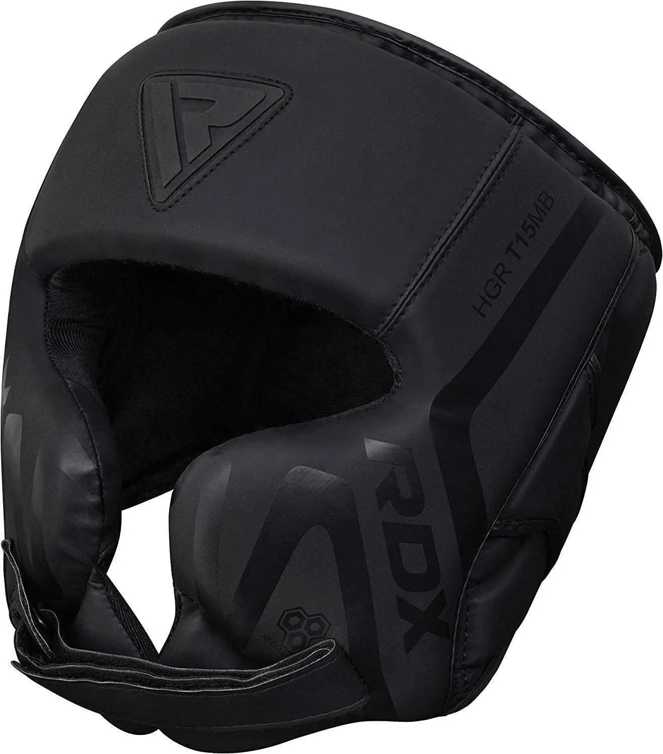 RDX Headgear – Leather Boxing & MMA Training Helmet, Multi-Layer Padding - The Champ Gear