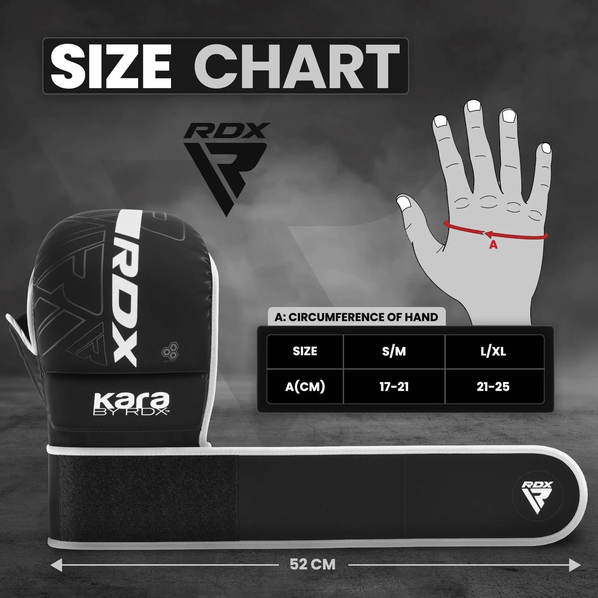 RDX MMA Hybrid Gloves – Open Palm, Maya Hide Leather - The Champ Gear