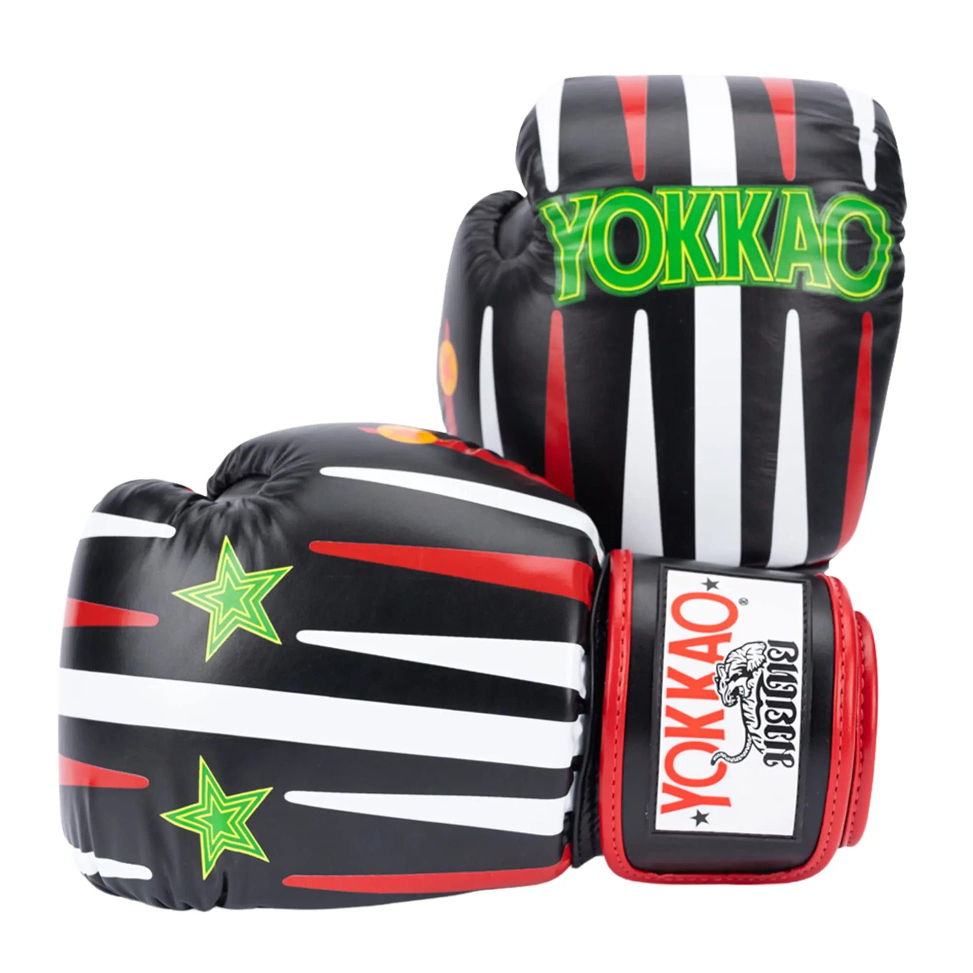 YOKKAO Design Breathable Muay Thai Boxing Glove | Premium Leather Training and Sparring Gloves for Men and Women | Winning Boxing Gloves | Punching Glove The Champ Gear