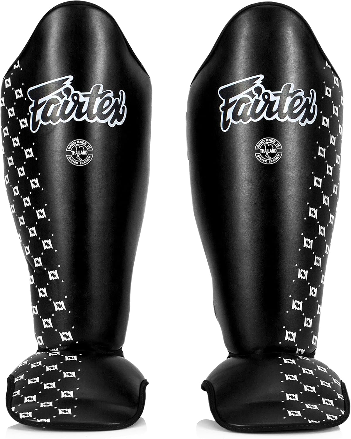 Fairtex SP5 Muay Thai Shin Guards for Men, Women, Kids | Shinguards are Premium, Lightweight & Durable | Extended Protection to Avoid shin splints During Training or Sparring The Champ Gear