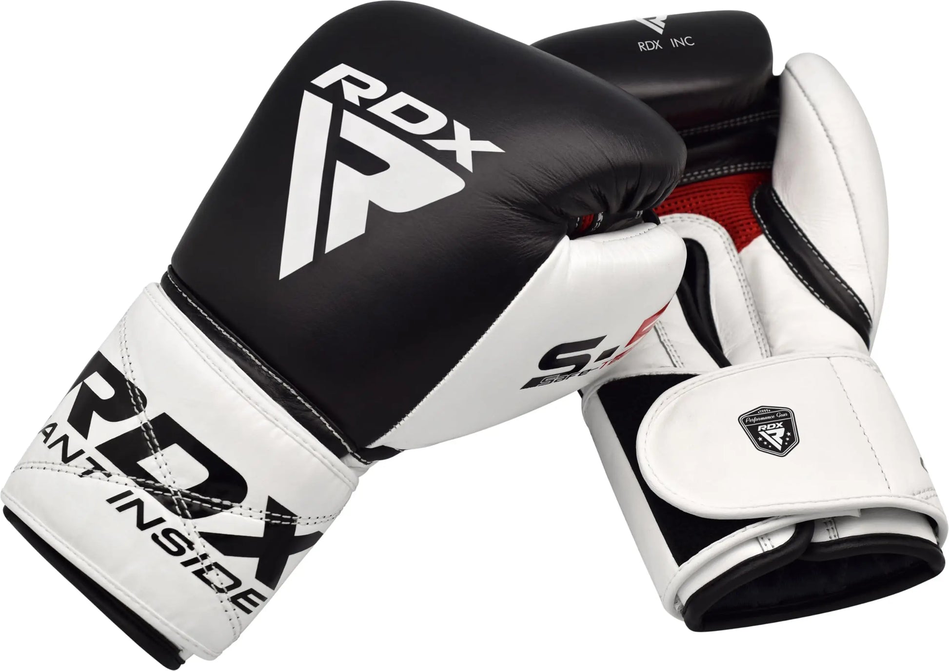 RDX Boxing Gloves Premium Cow Hide Leather - The Champ Gear