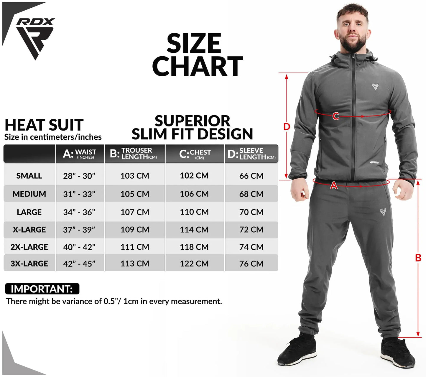 RDX Sauna Suit Weight Loss, REACH Compliant OEKO TEX 100 Certified, Full Body Sweat Heat Suit with Hood, Men Women Gym Jacket The Champ Gear