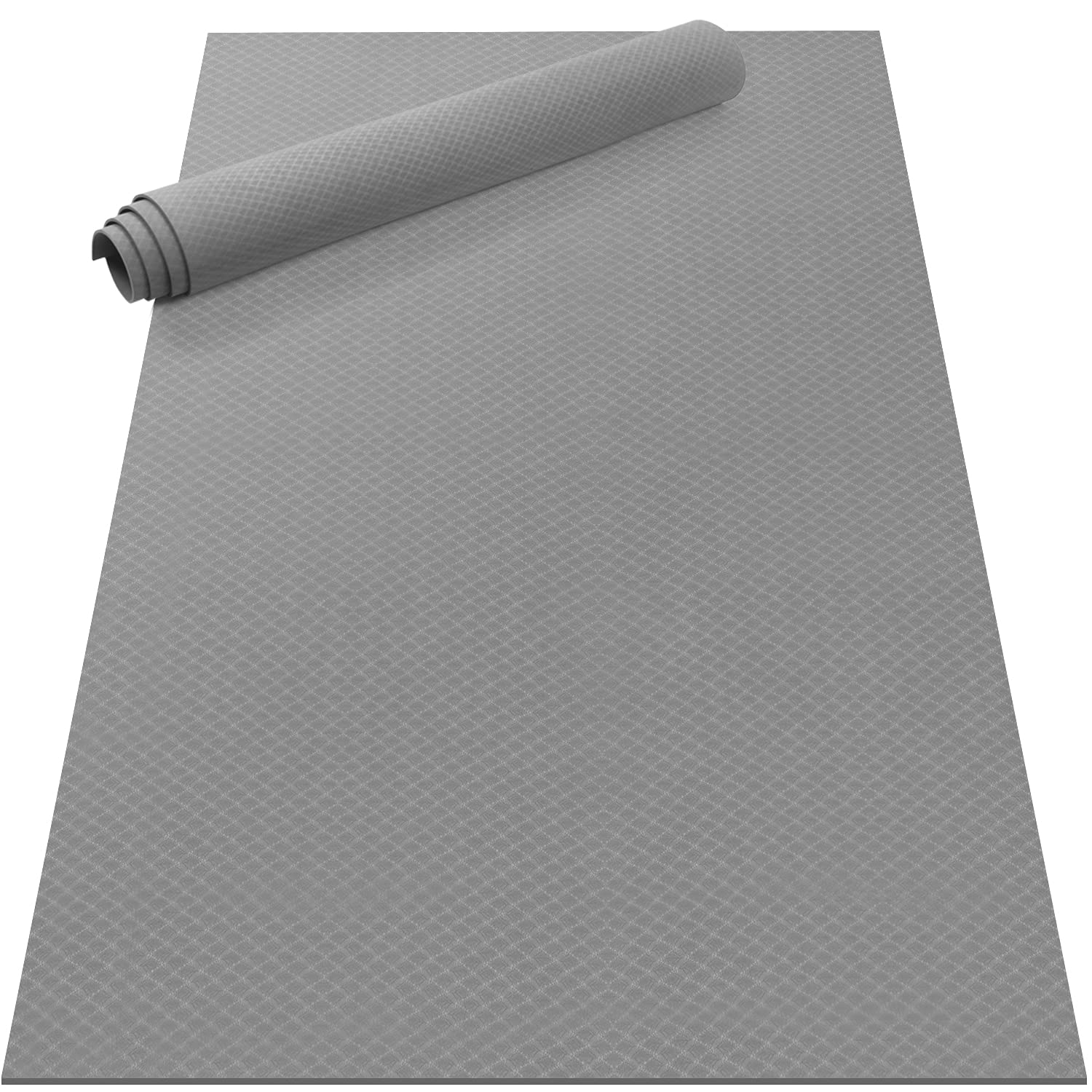 Odoland Large Exercise Mat 72'' x 48'' (6'x4') x6mm for Pilates Stretching Workout Mats for Home Gym Flooring, Extra Thick Non Slip Eco Friendly Yoga Mat with Carry Strap The Champ Gear