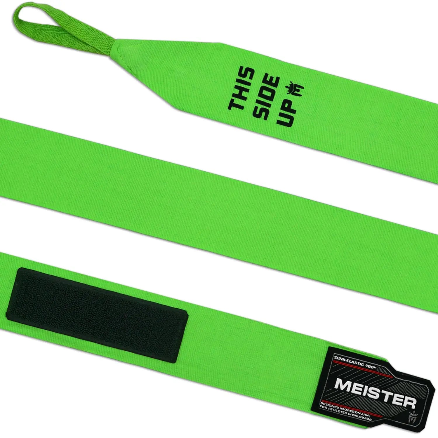 Meister Adult 180" Semi-Elastic Hand Wraps for MMA & Boxing (Pair) - The Champ Gear