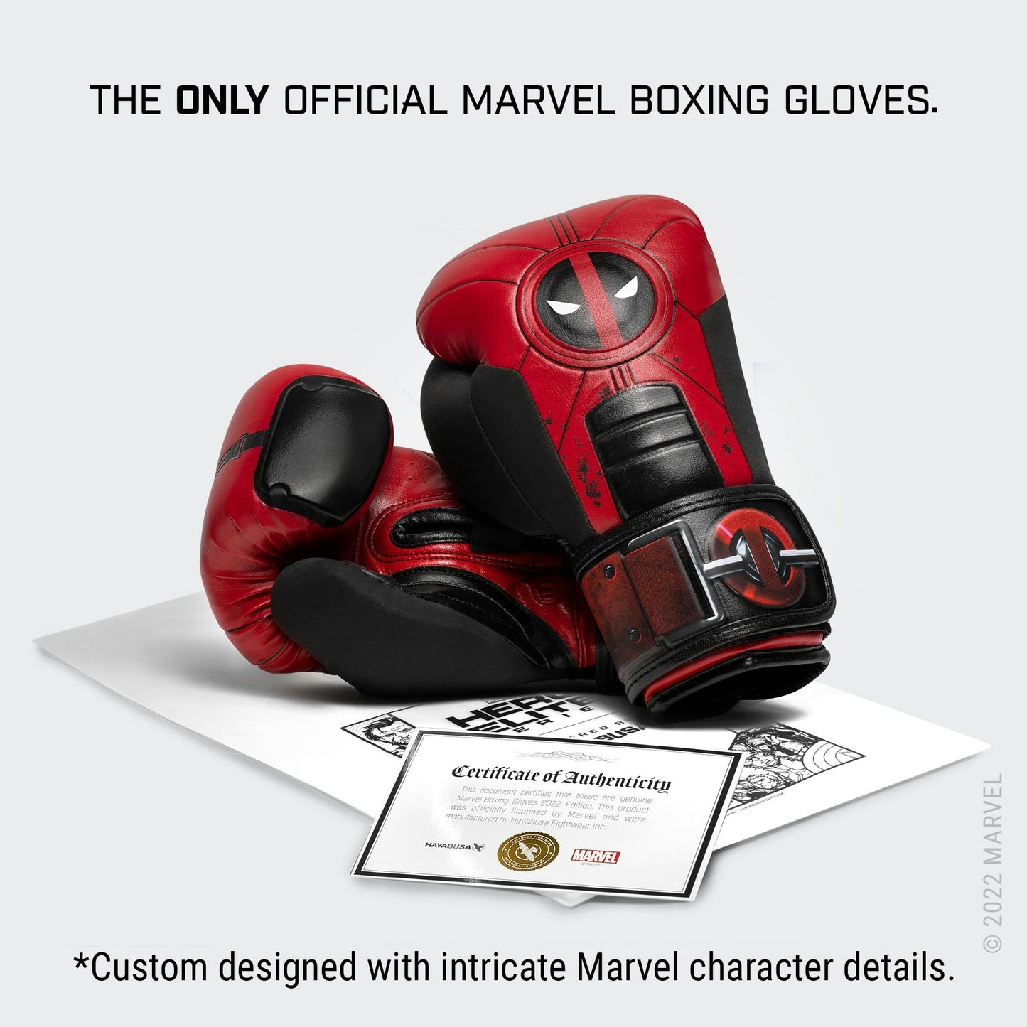 Hayabusa Marvel Hero Elite Boxing Gloves for Men and Women The Champ Gear