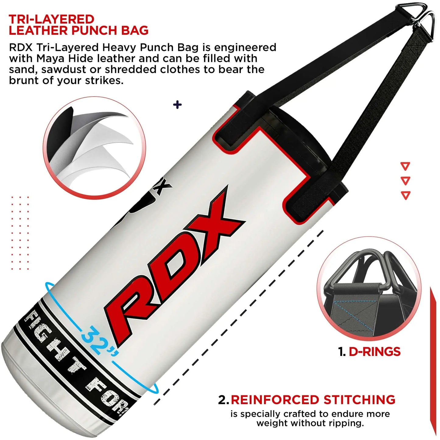 RDX Kids Punching Bag Set 2FT – Unfilled, Gloves & Mitts for MMA,  Kickboxing - The Champ Gear