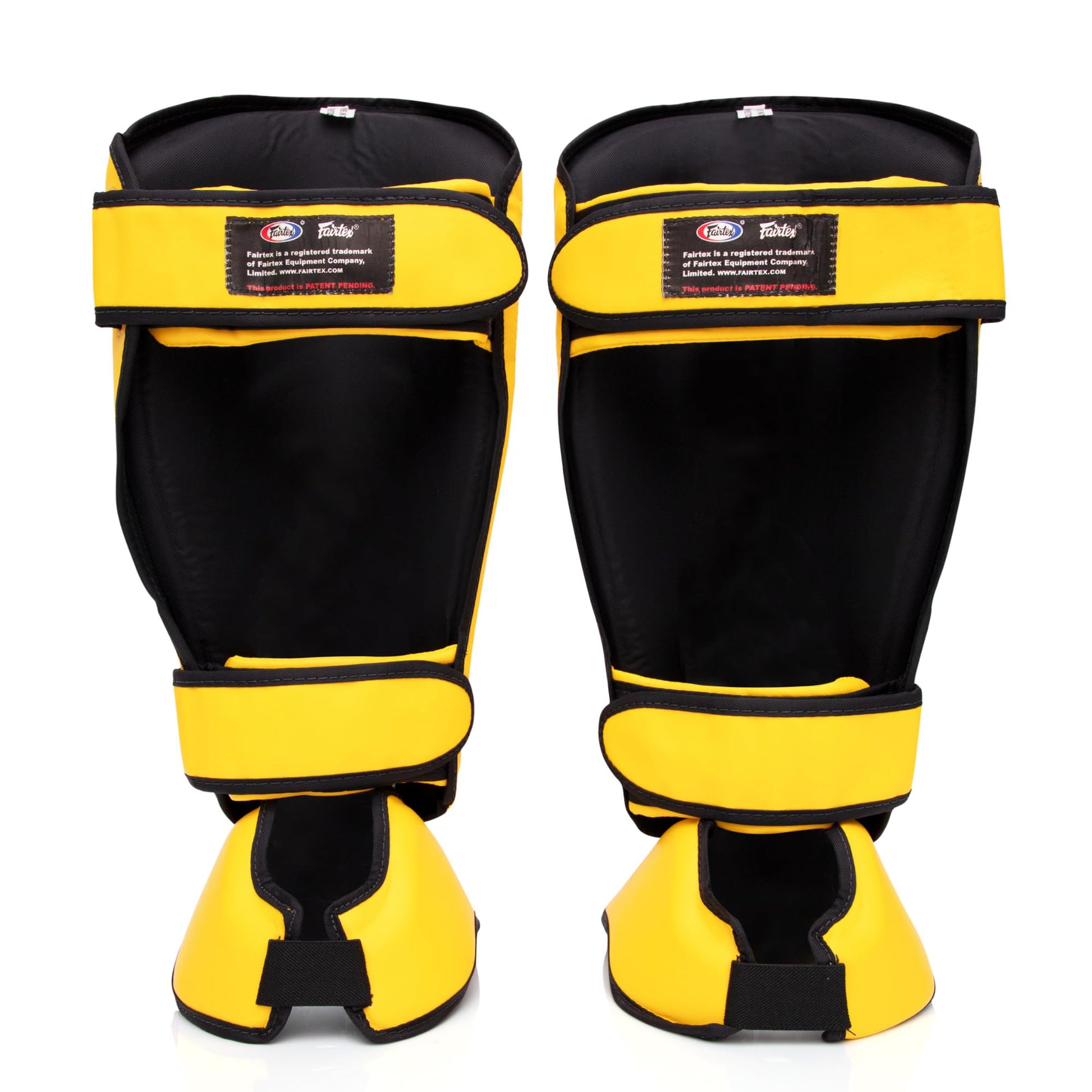 Fairtex SP7 Muay Thai Shin Guards for Men, Women, Kids | Shin Guards Made with Syntek Leather & are Premium, Lightweight & Durable | Detachable shin & Foot Protector The Champ Gear