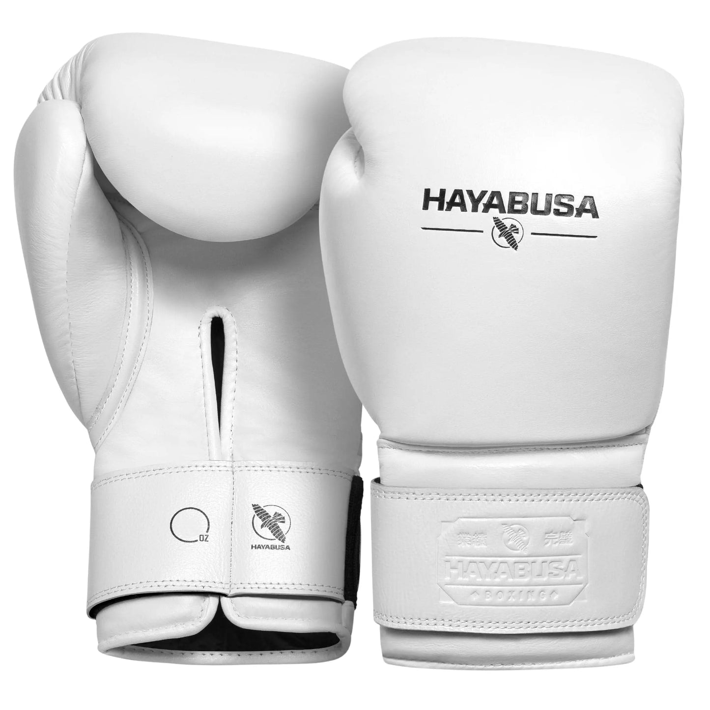 Hayabusa Pro Leather Hook and Loop Boxing Gloves for Men and Women - The Champ Gear