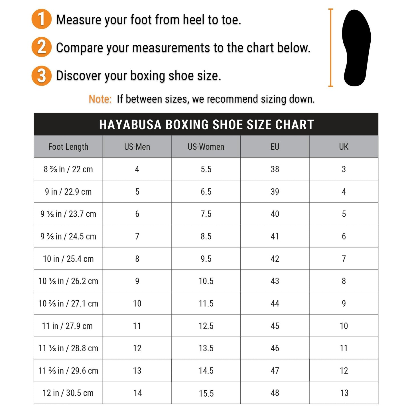 Hayabusa Pro Boxing Shoes for Men & Women The Champ Gear