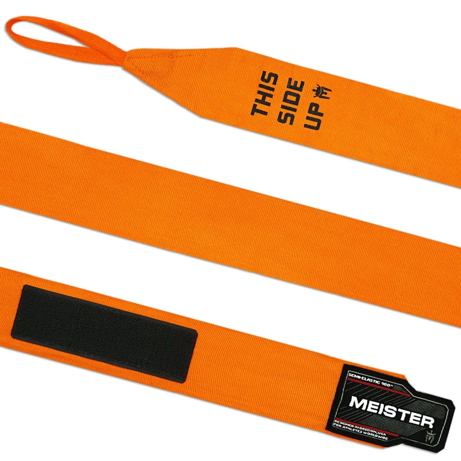 Meister Adult 180" Semi-Elastic Hand Wraps for MMA & Boxing (Pair) - The Champ Gear