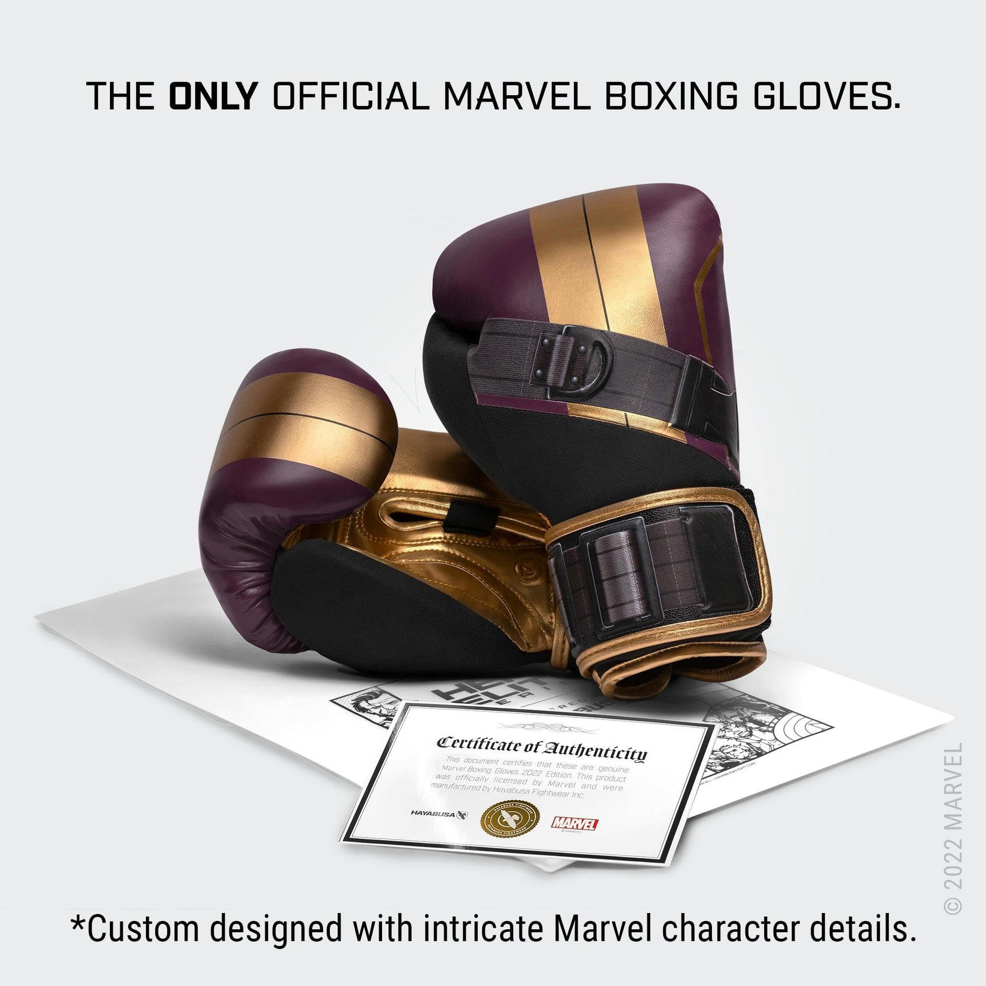 Hayabusa Marvel Hero Elite Boxing Gloves for Men and Women The Champ Gear