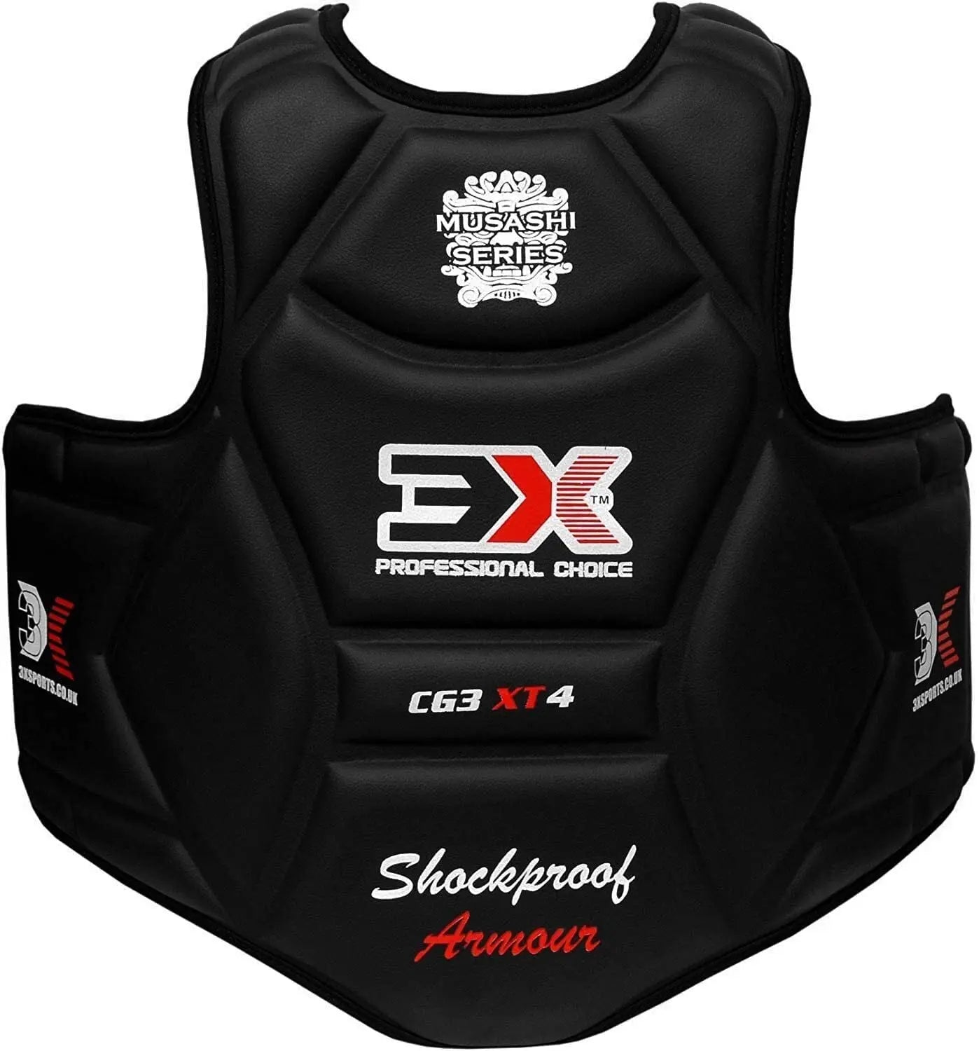 3X Sports Boxing Body Protector, Heavy Punching Chest Guard - The Champ Gear