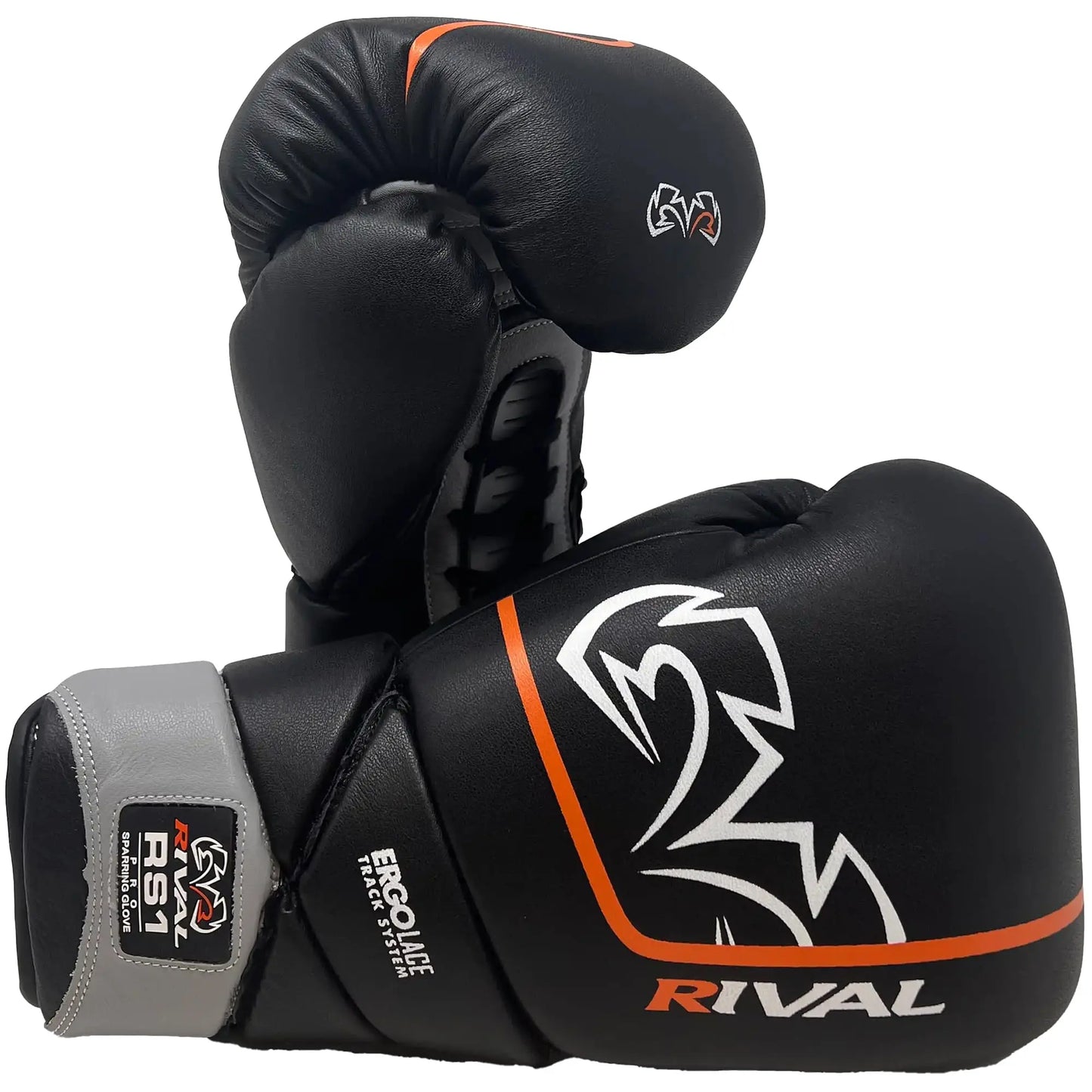 RIVAL Boxing RS1 Pro Sparring Gloves, 20th Anniversary Edition, Dynamic X-Shaped Lacing System with a 15 Degree Angled Lace Track The Champ Gear