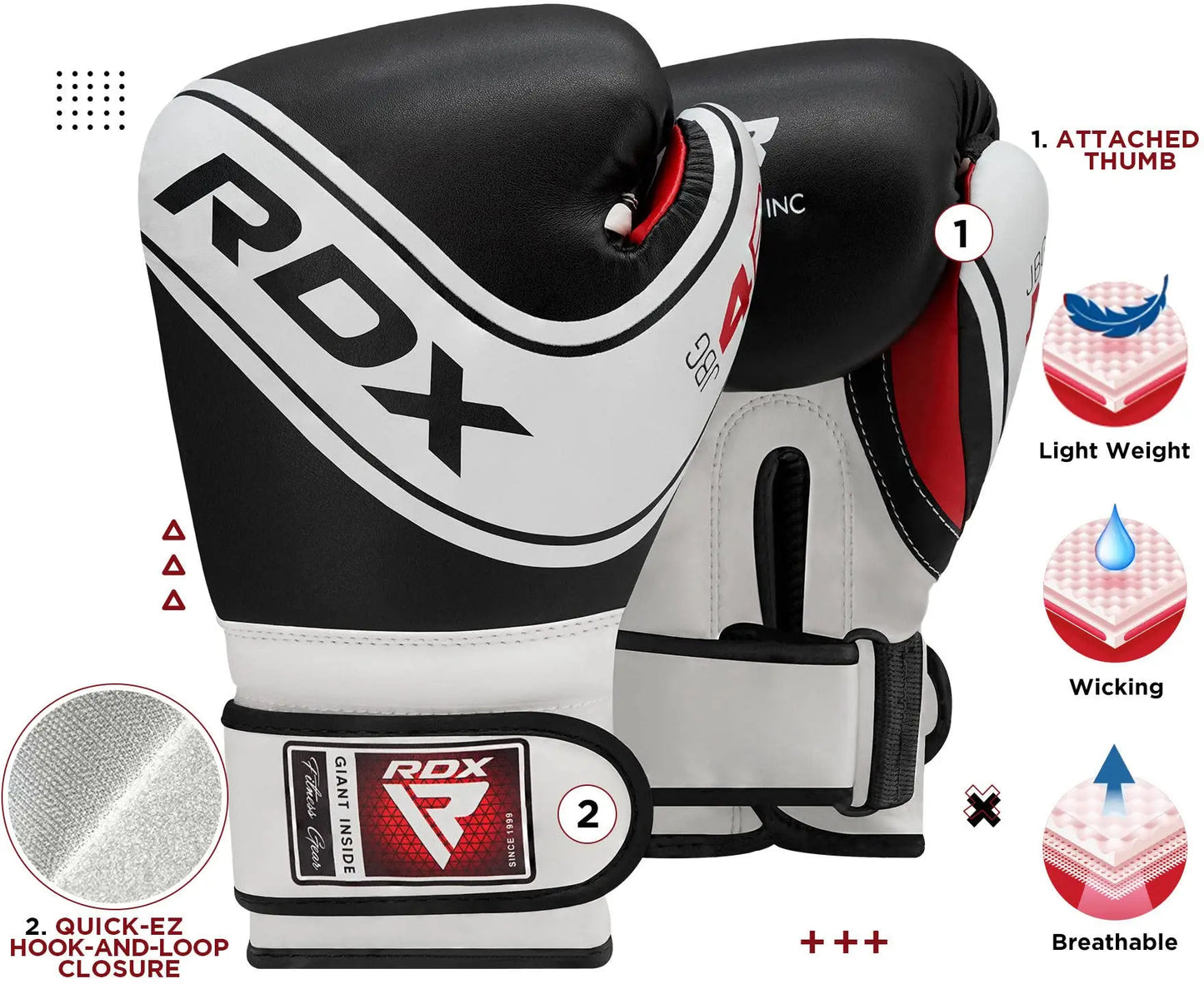 RDX | Kids Boxing Gloves 6oz 4oz Junior - The Champ Gear