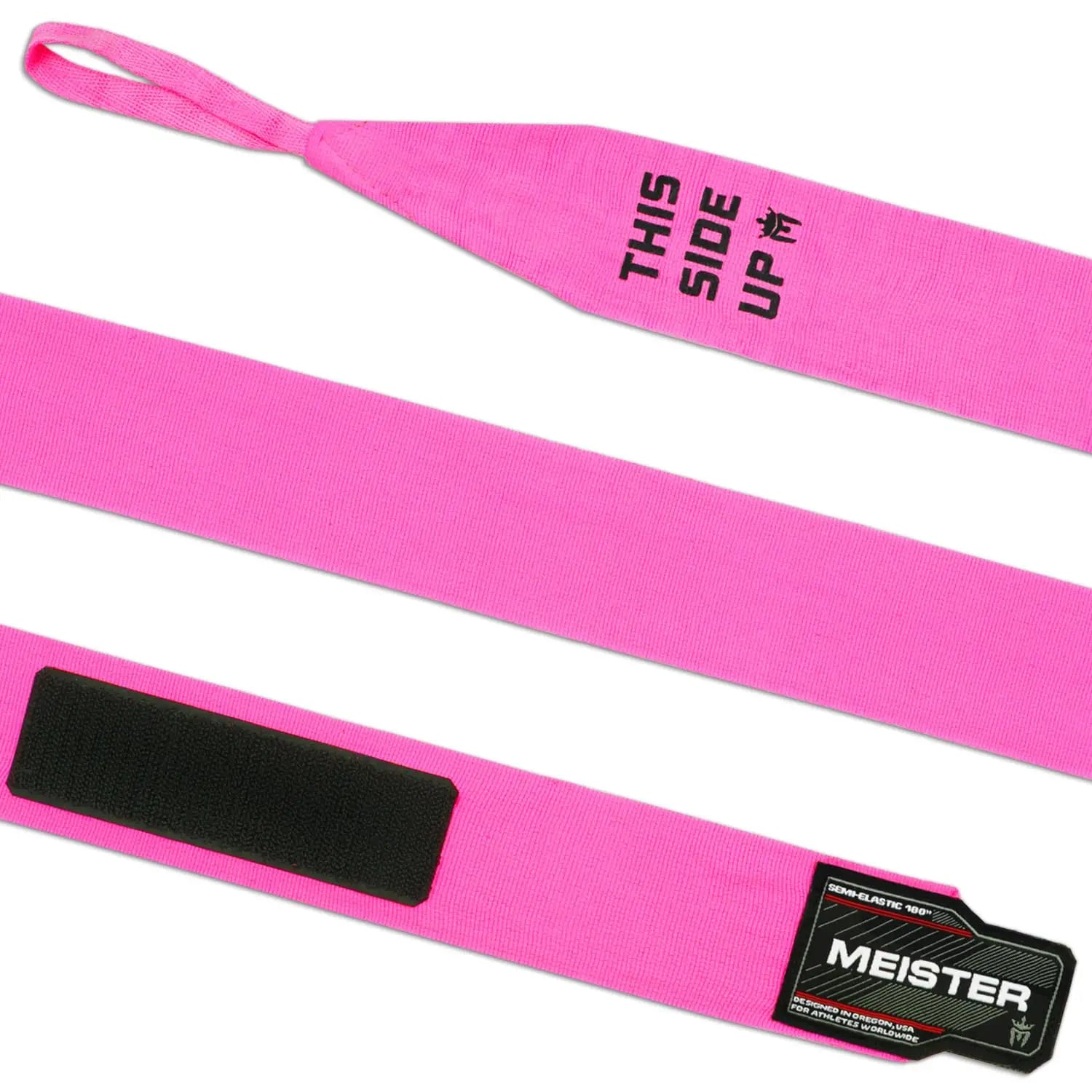 Meister Adult 180" Semi-Elastic Hand Wraps for MMA & Boxing (Pair) - The Champ Gear