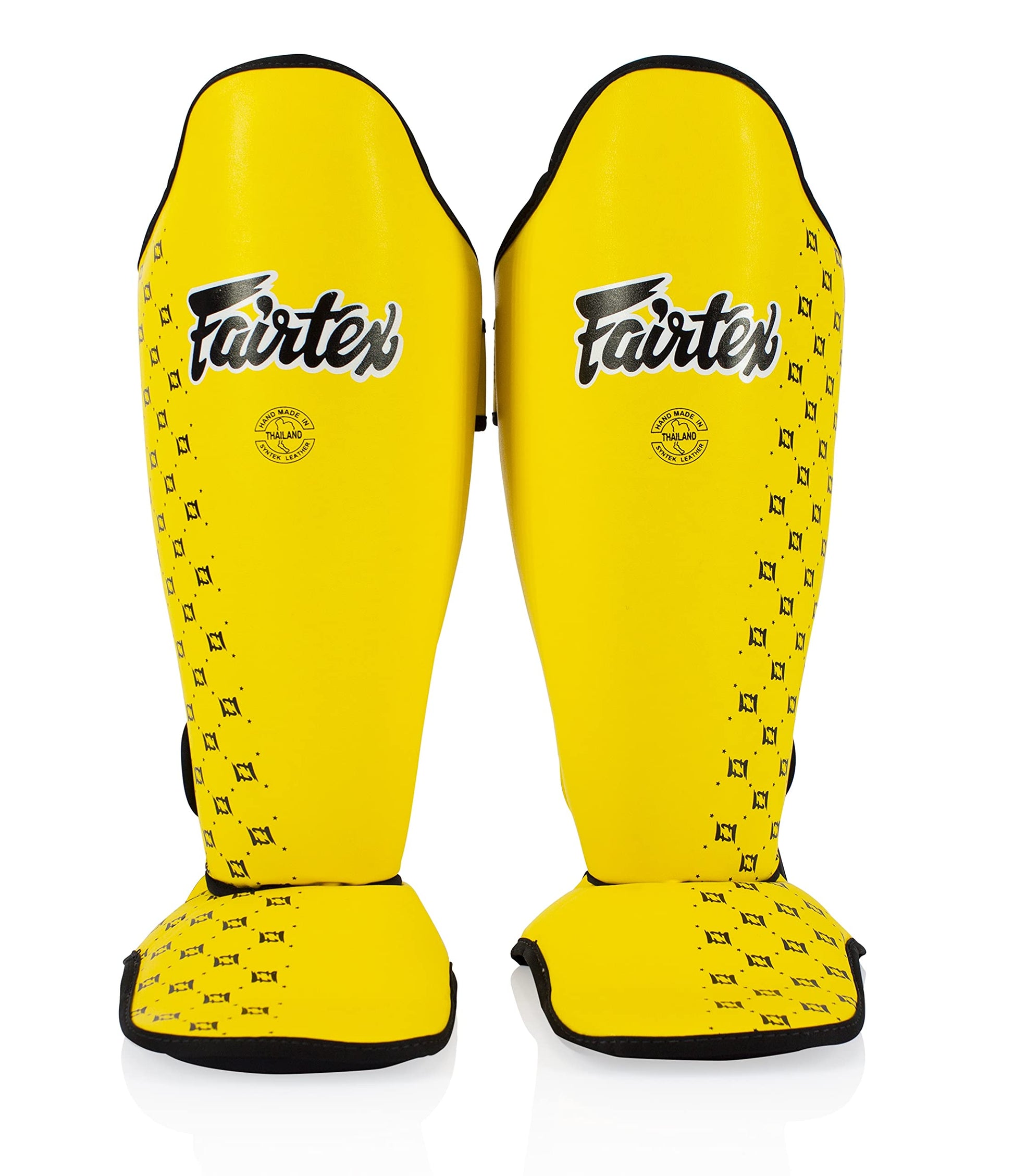 Fairtex SP5 Muay Thai Shin Guards for Men, Women, Kids | Shinguards are Premium, Lightweight & Durable | Extended Protection to Avoid shin splints During Training or Sparring The Champ Gear