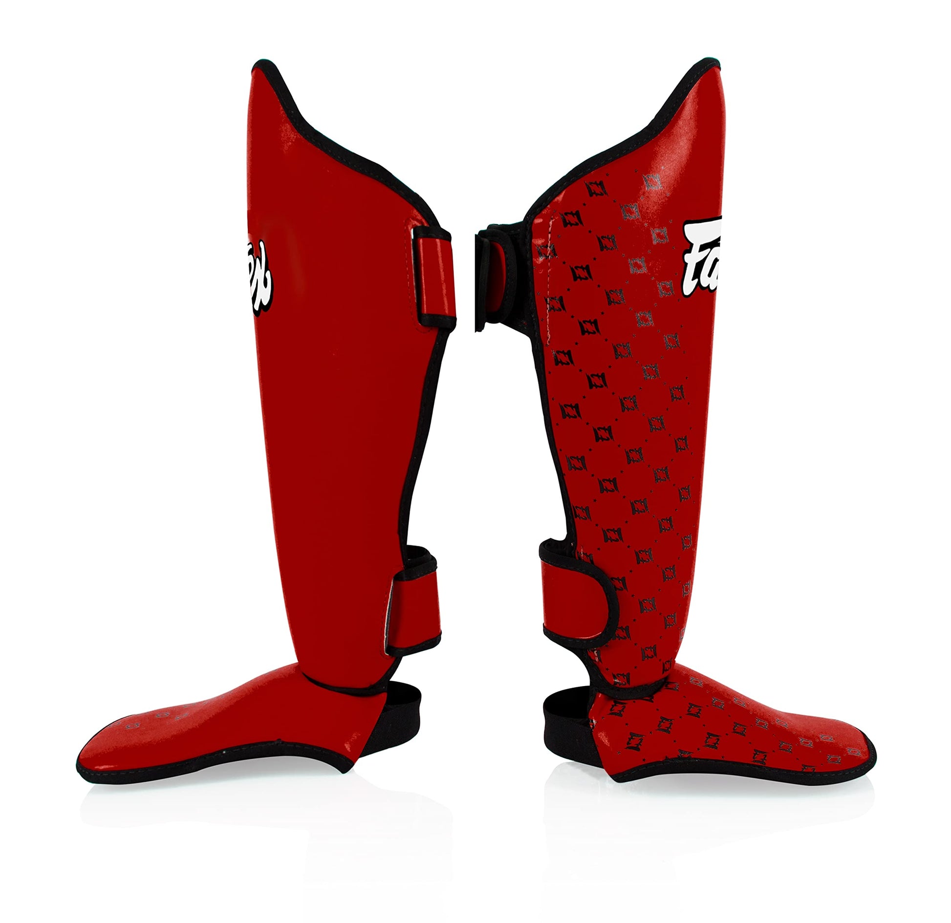 Fairtex SP5 Muay Thai Shin Guards for Men, Women, Kids | Shinguards are Premium, Lightweight & Durable | Extended Protection to Avoid shin splints During Training or Sparring The Champ Gear