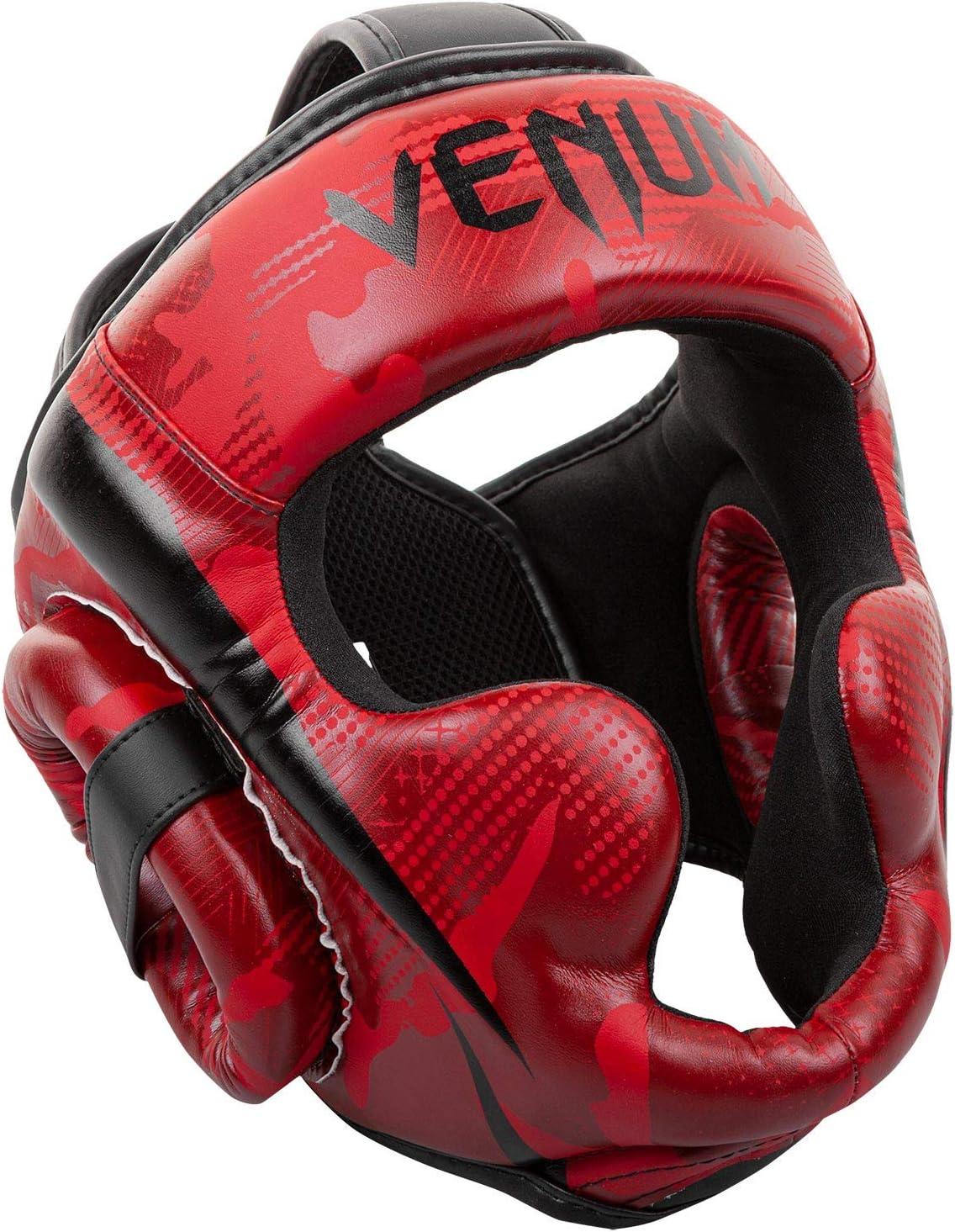 Venum Elite Headgear - Red/Camo, One Size The Champ Gear