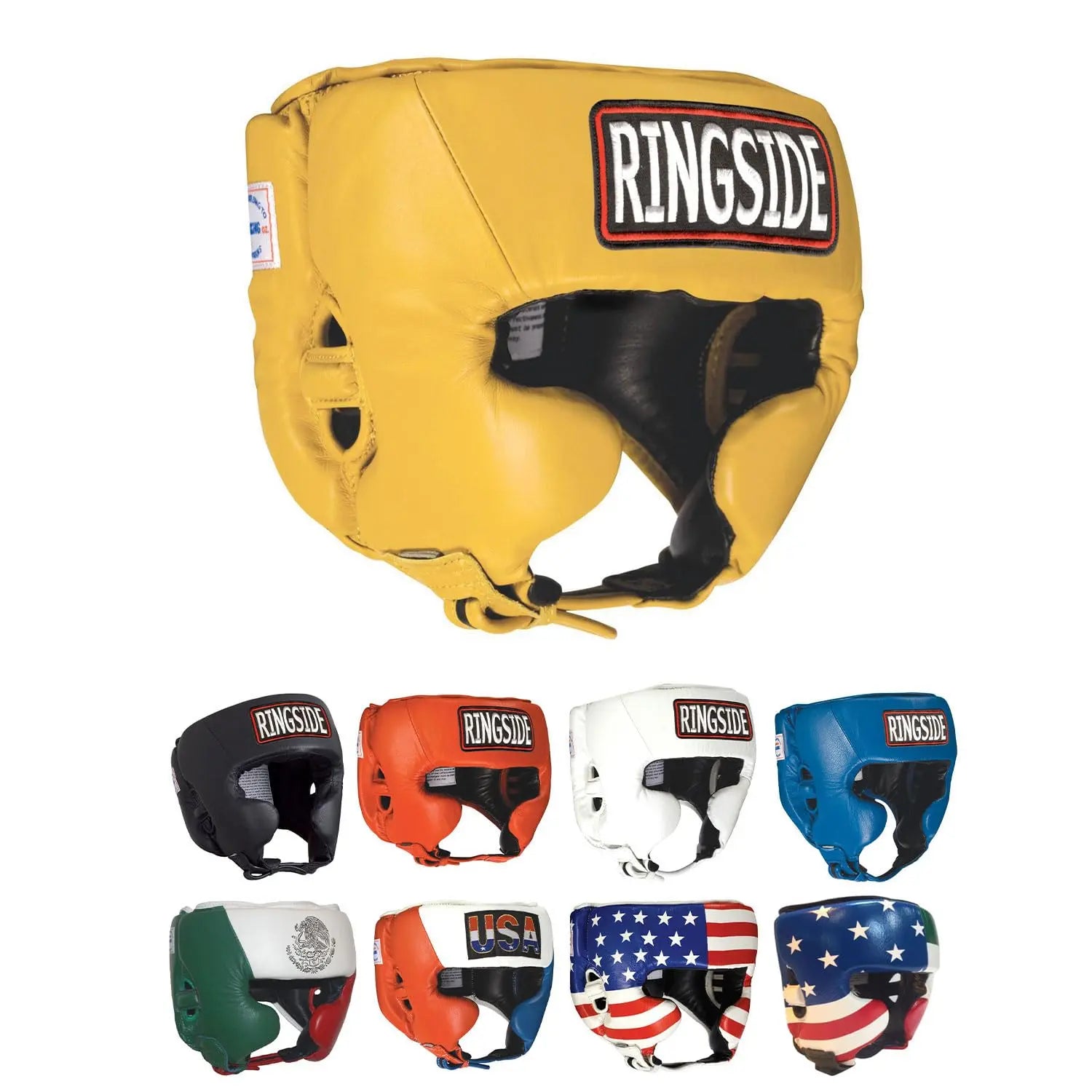 Ringside Competition Boxing Sparring Head Protection Headgear with Cheeks - The Champ Gear