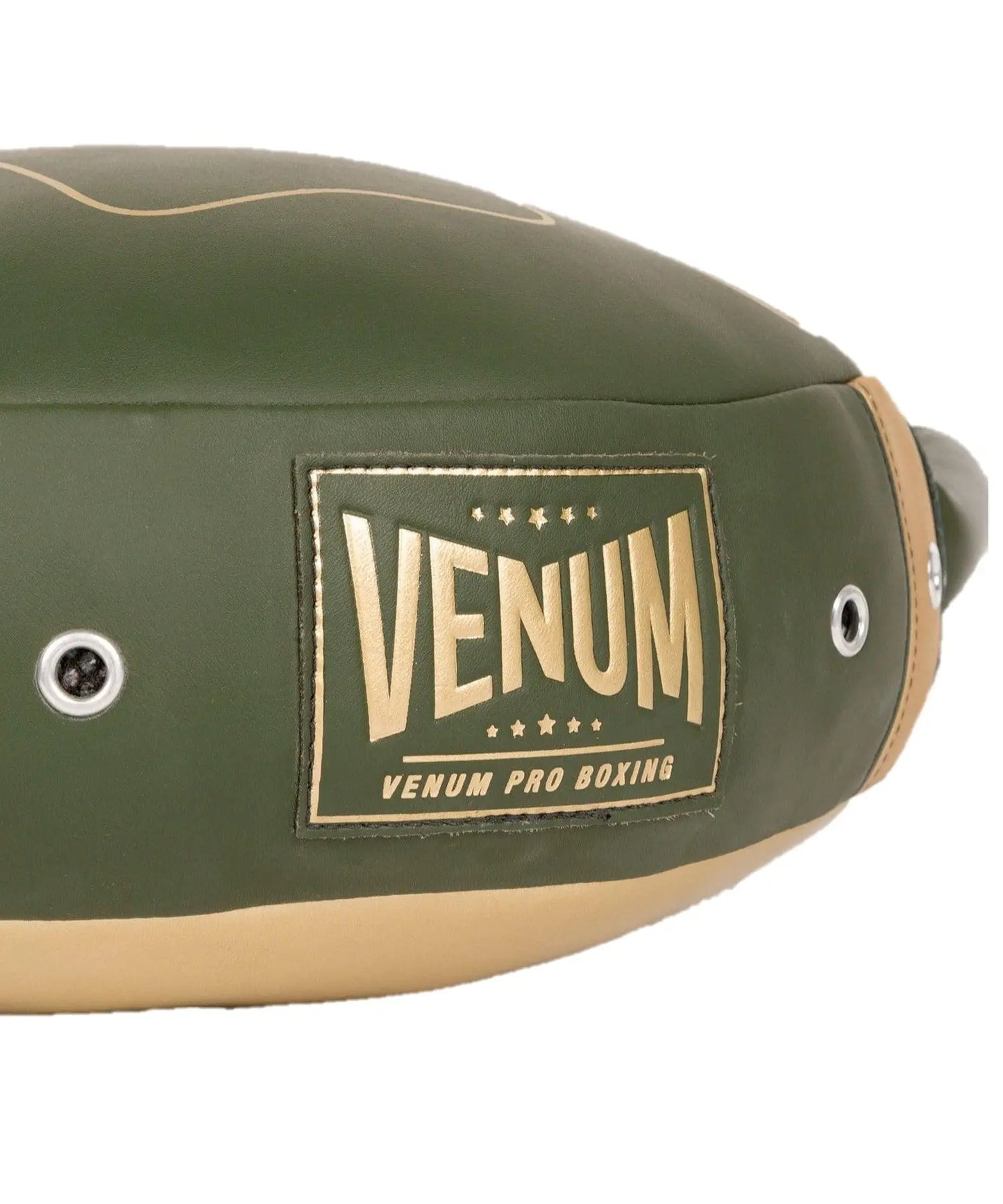 Venum Pro Boxing Round Punch Shield - Khaki/Gold The Champ Gear