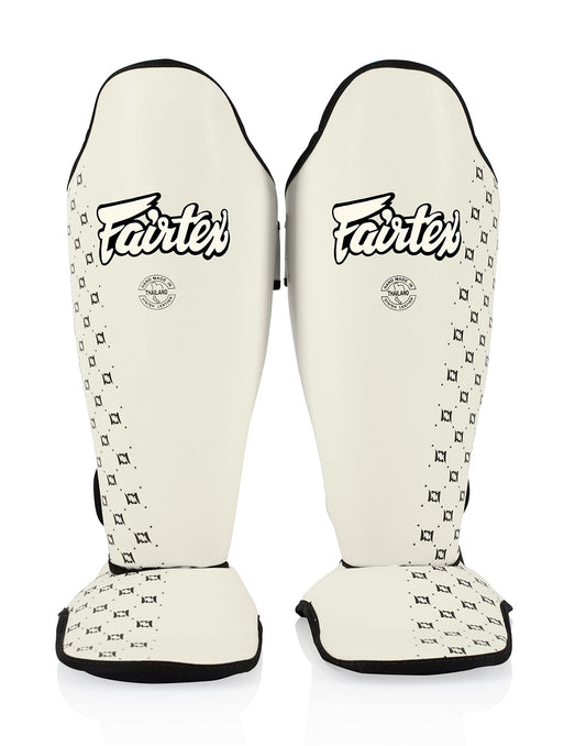 Fairtex SP5 Muay Thai Shin Guards for Men, Women, Kids | Shinguards are Premium, Lightweight & Durable | Extended Protection to Avoid shin splints During Training or Sparring The Champ Gear