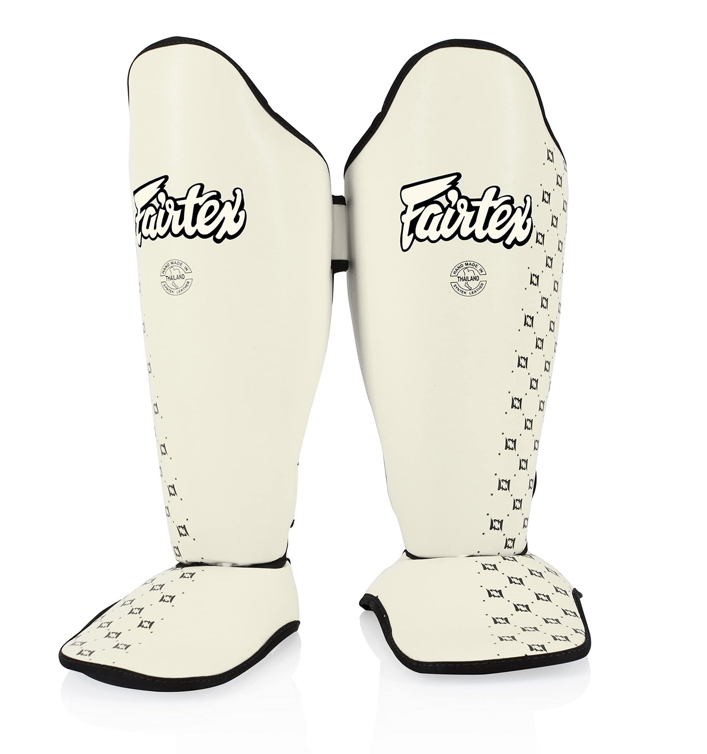 Fairtex SP5 Muay Thai Shin Guards for Men, Women, Kids | Shinguards are Premium, Lightweight & Durable | Extended Protection to Avoid shin splints During Training or Sparring The Champ Gear