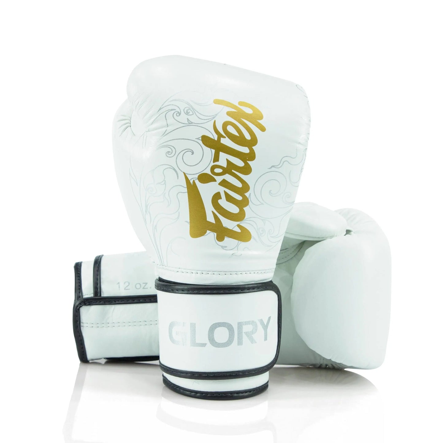 Fairtex Glory Training Gloves - Premium Leather MMA & Boxing Gloves |Handmade in Thailand - Shock-Absorbing Foam Padding | Ideal for Kickboxing, Sparring & Competition The Champ Gear